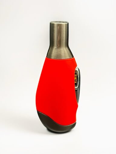 Preview pic of Scorch Torch 61312-C – Orange Single Flame Lighter (4”) – Metal & Soft-Touch Body
