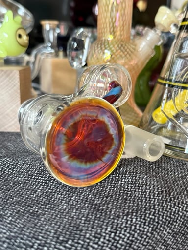 Preview pic of Amber purple Sovereignty Glass Dry catch