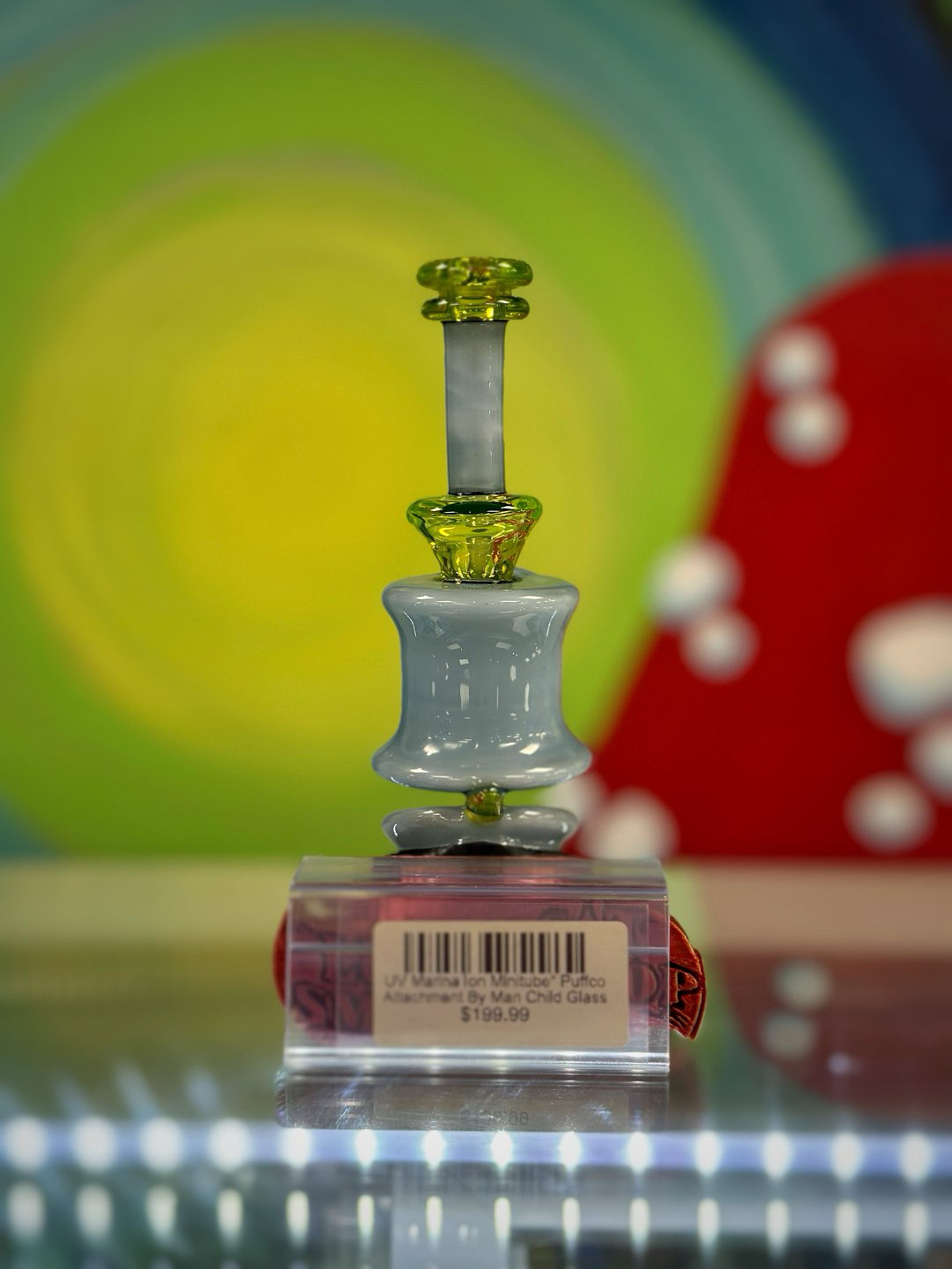 “ UV “ MARINA ION MINITUBE - PUFFCO ATTACHMENT - @ manchild.gas image 0