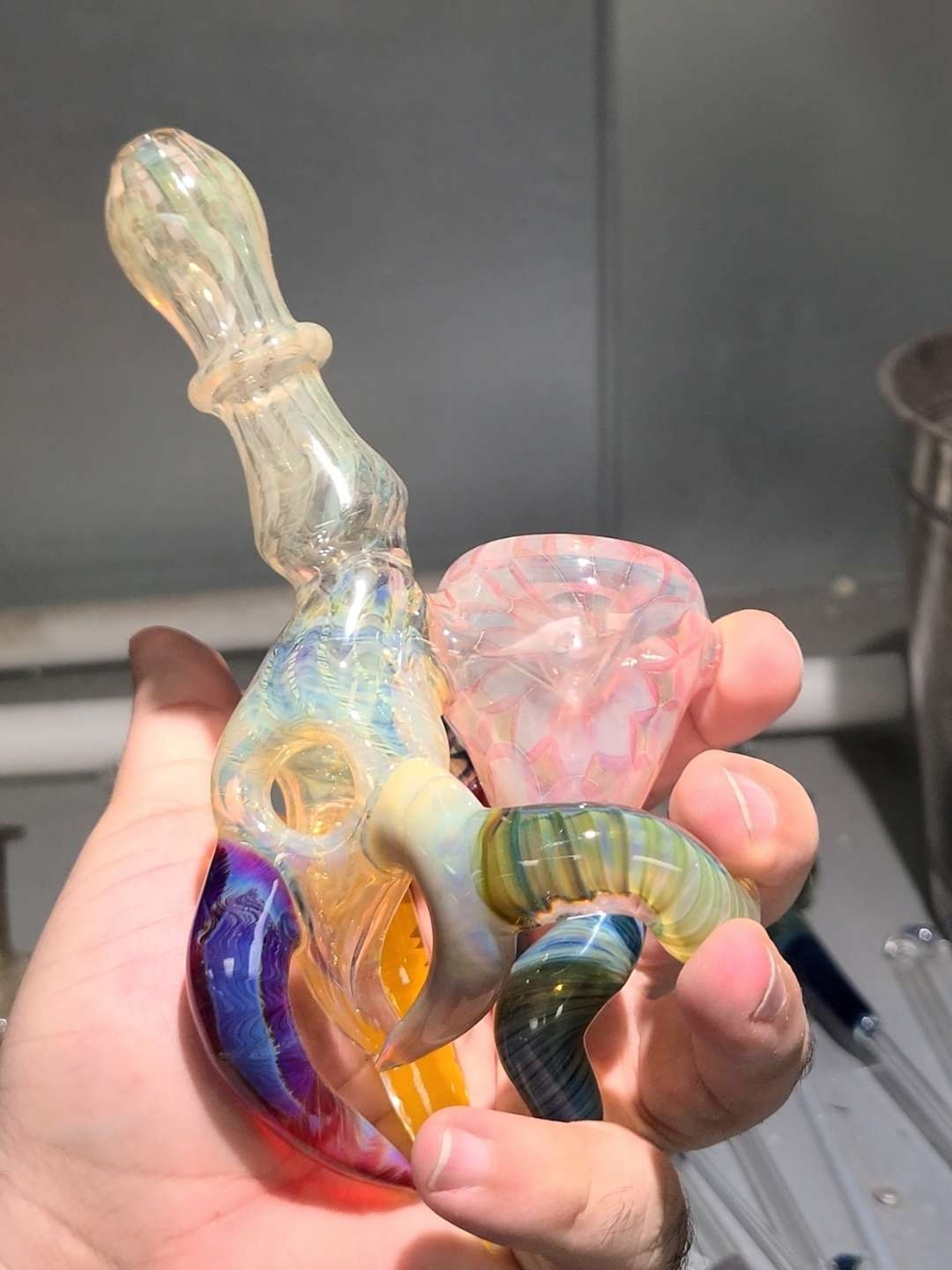 Preview pic of Abstract Triple Donut Fume Sherlock