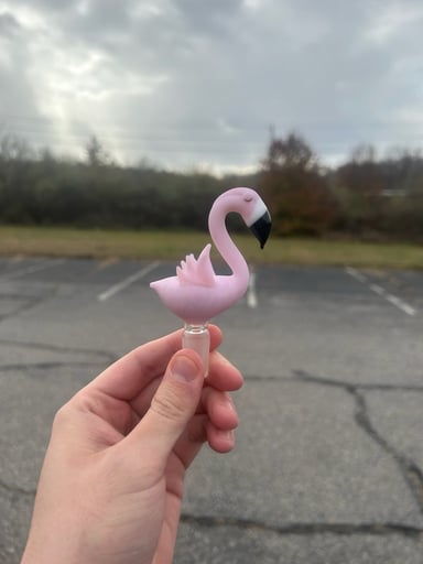 Preview pic of Flamingo Empire Glass Works 14mm Slide
