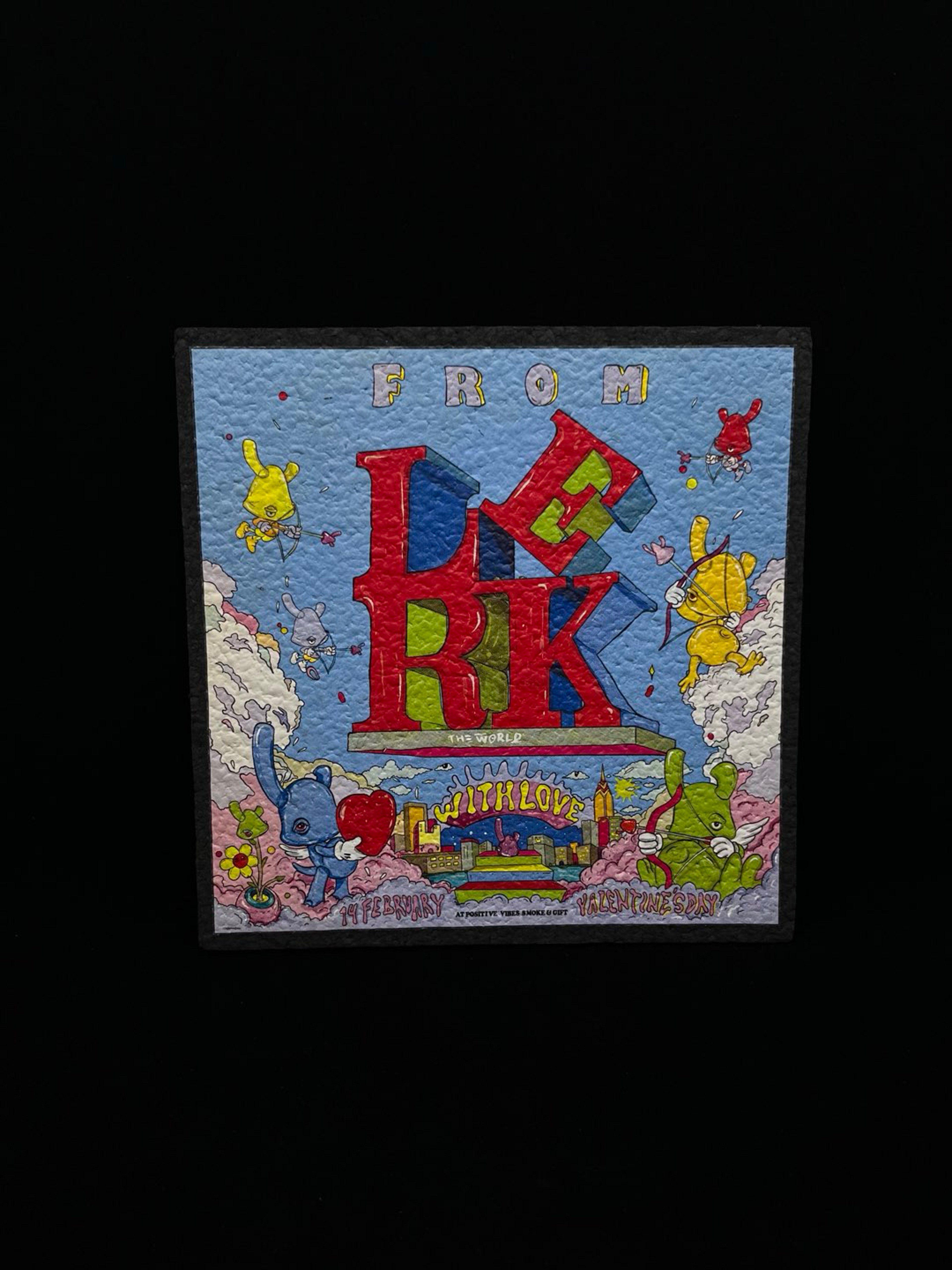 Lerk 8” Square Mat by Moodmats x Lerk The World image 0