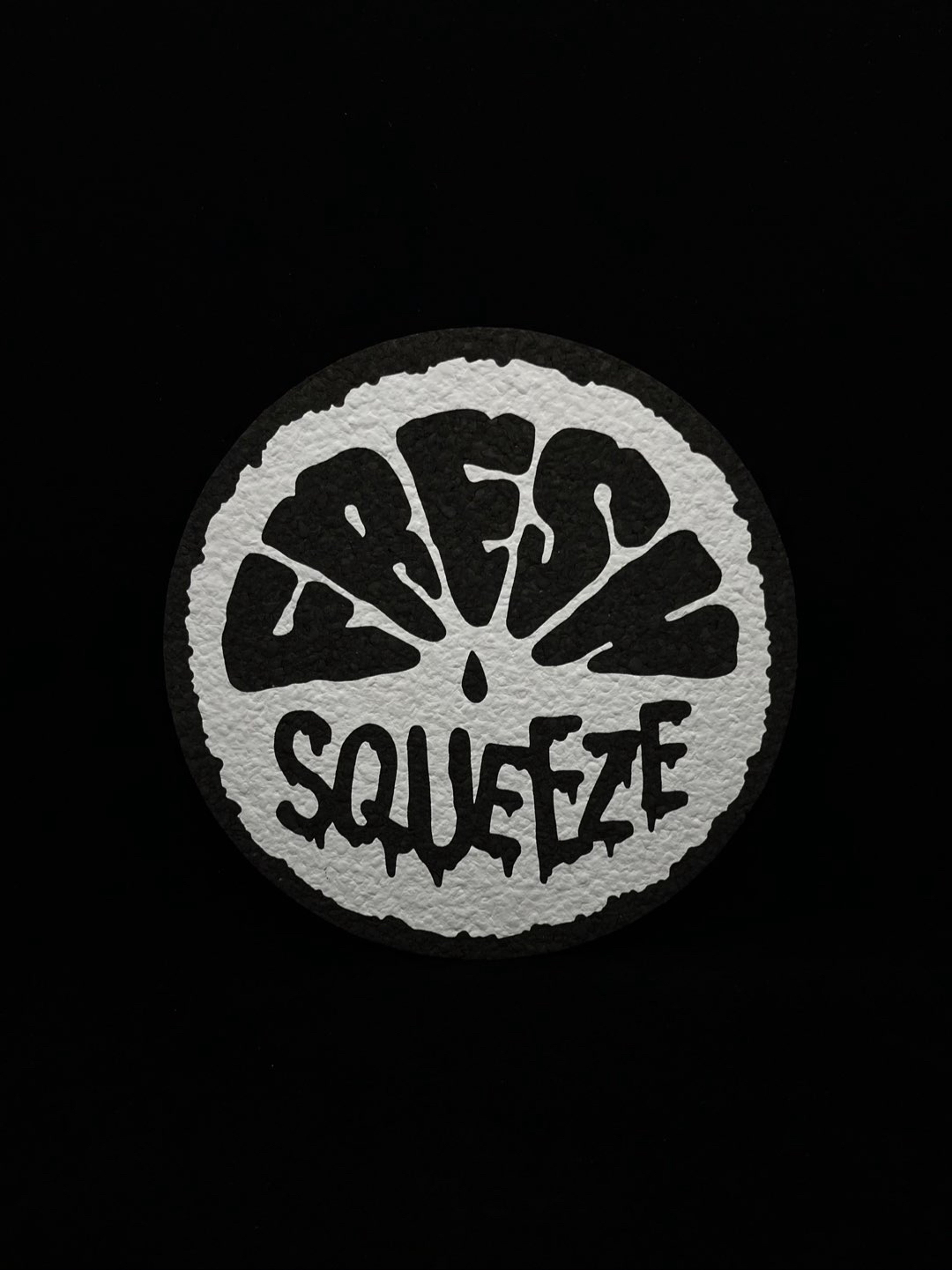 Fresh Squeeze 8” Round Mat by Moodmats image 0