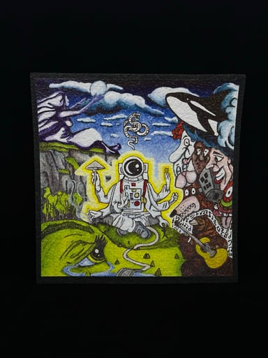 Preview pic of Meditation Mat by Spinning Onion Design x Moodmats