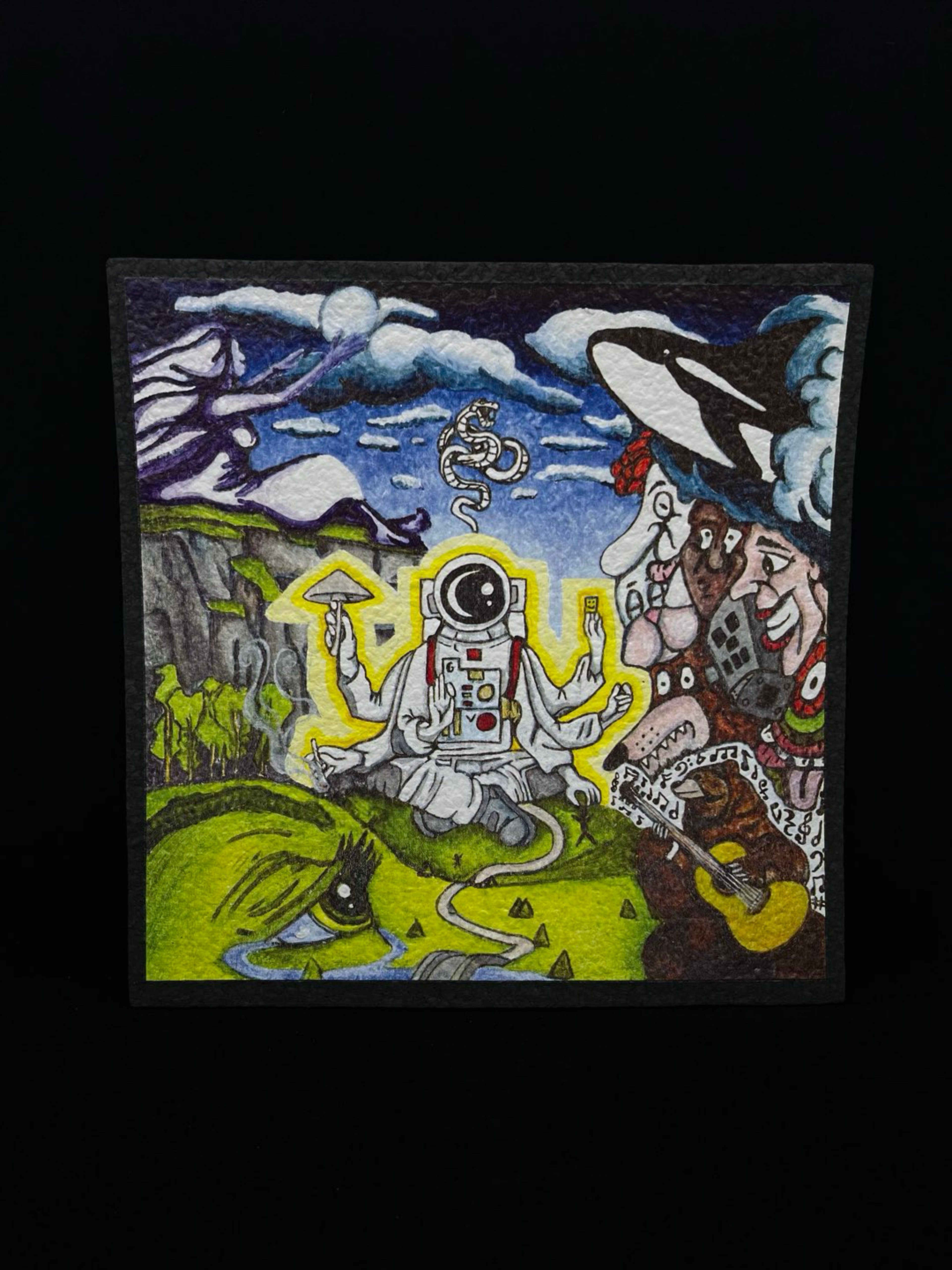 Meditation Mat by Spinning Onion Design x Moodmats image 0