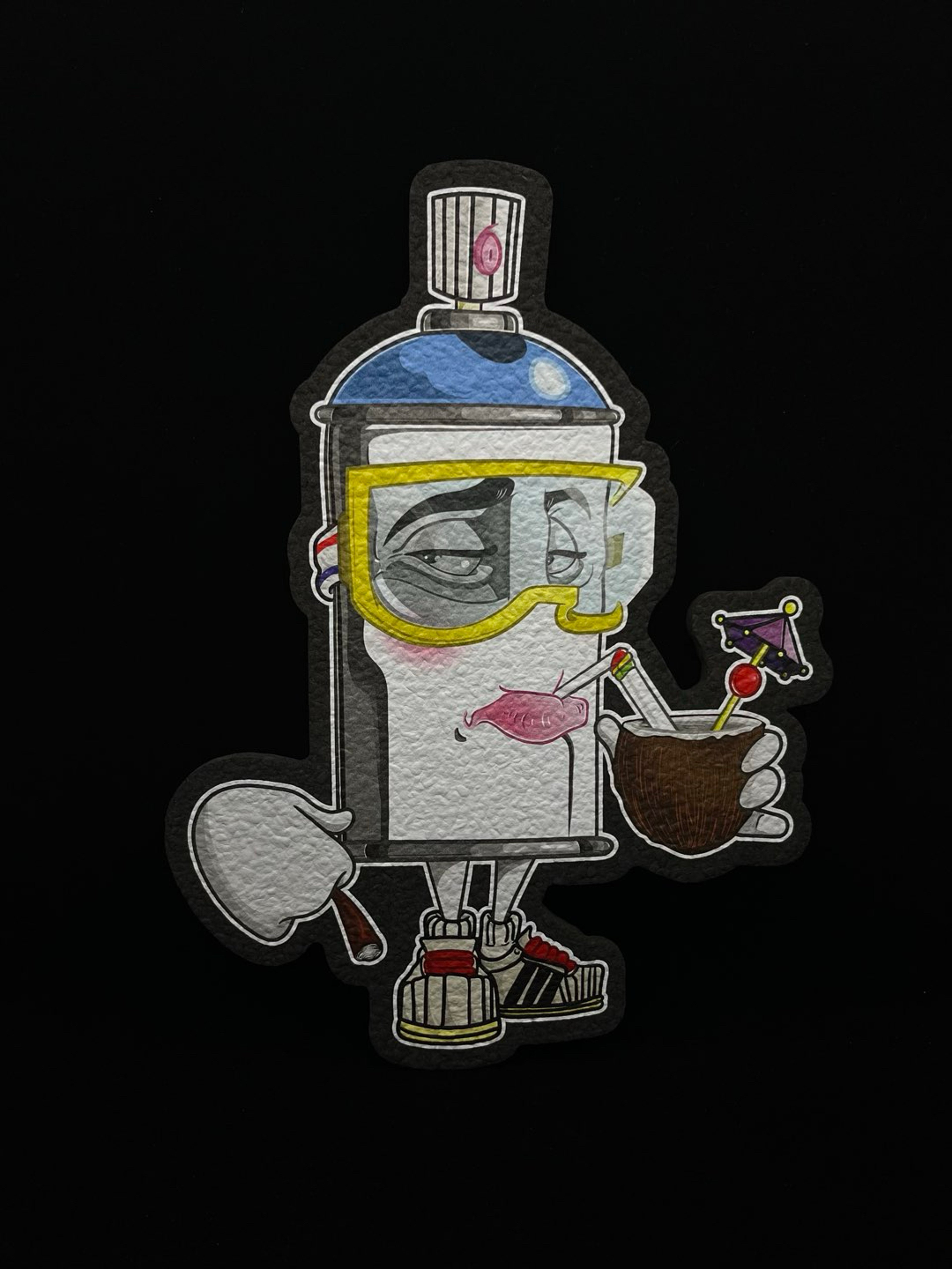 le150 Spraycan Vacation Mat by Ses Uno x Moodmats image 0