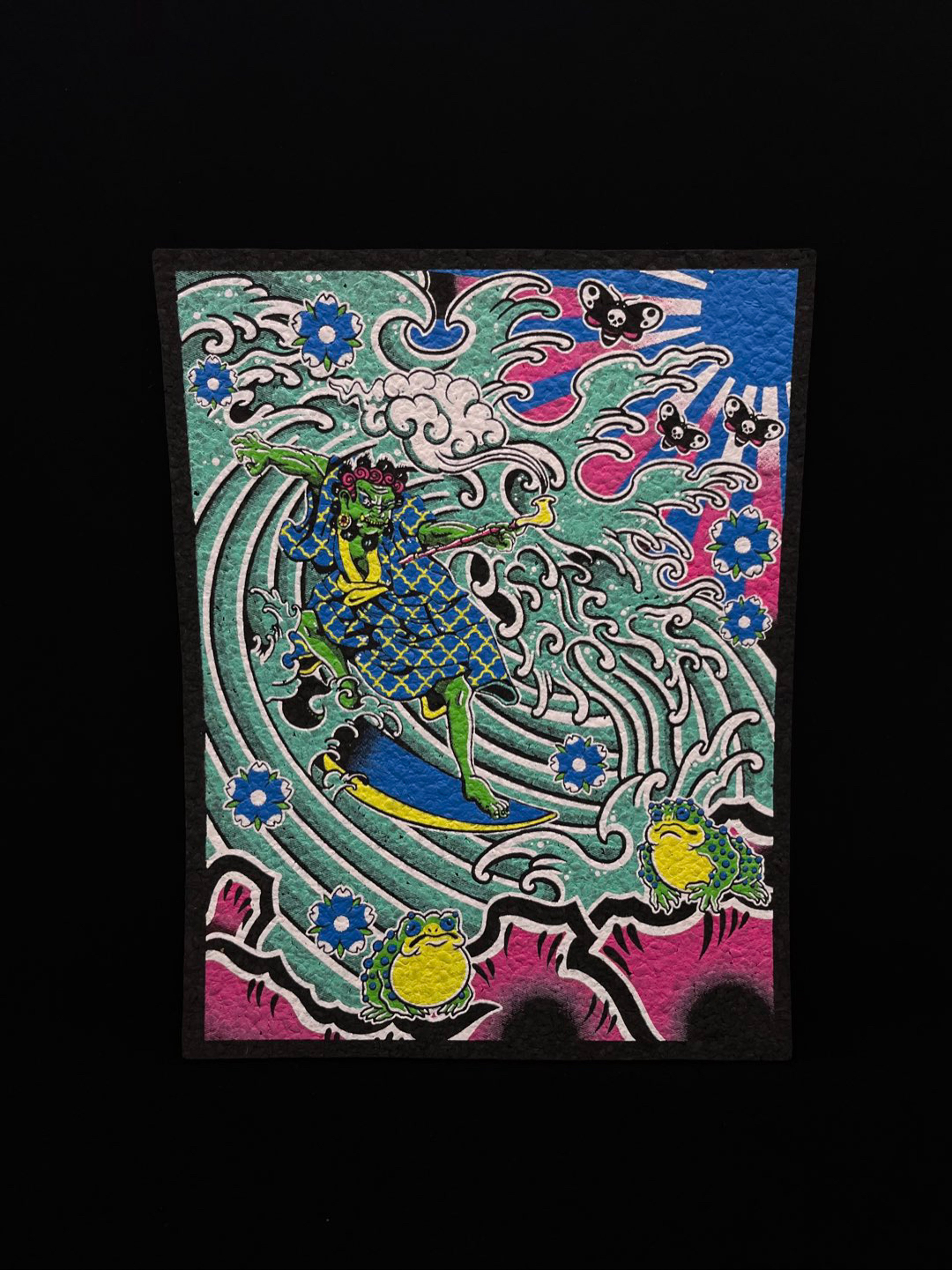 LE 20 One Piece Jimbei 11” Mat by Dark Mountain Cult x Moodmats image 0