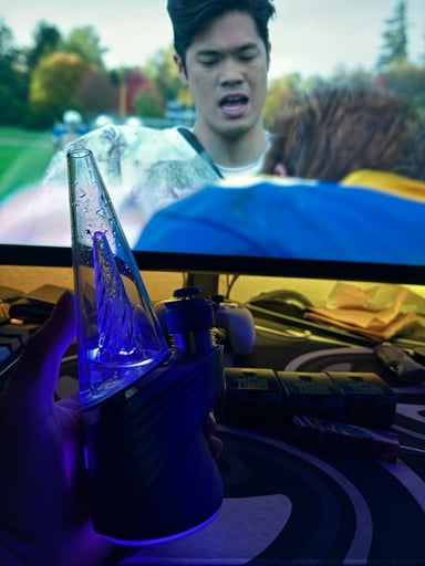 Preview pic of Puffco Peak Pro storm Edition with 2 3dxl’s and 2 tops