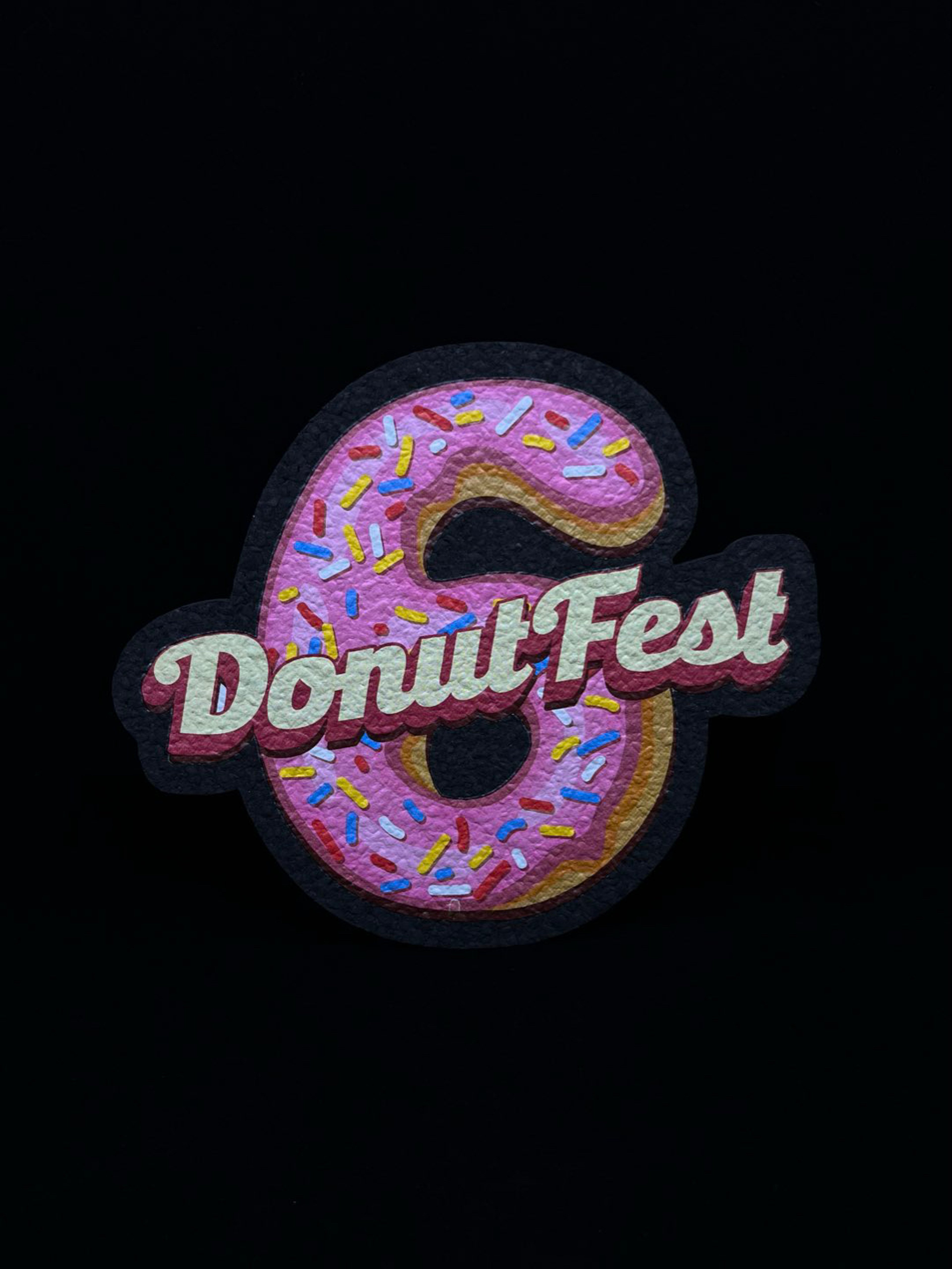 Preview pic of Donut Fest 6 Show Mat by KGB Glass x Moodmats