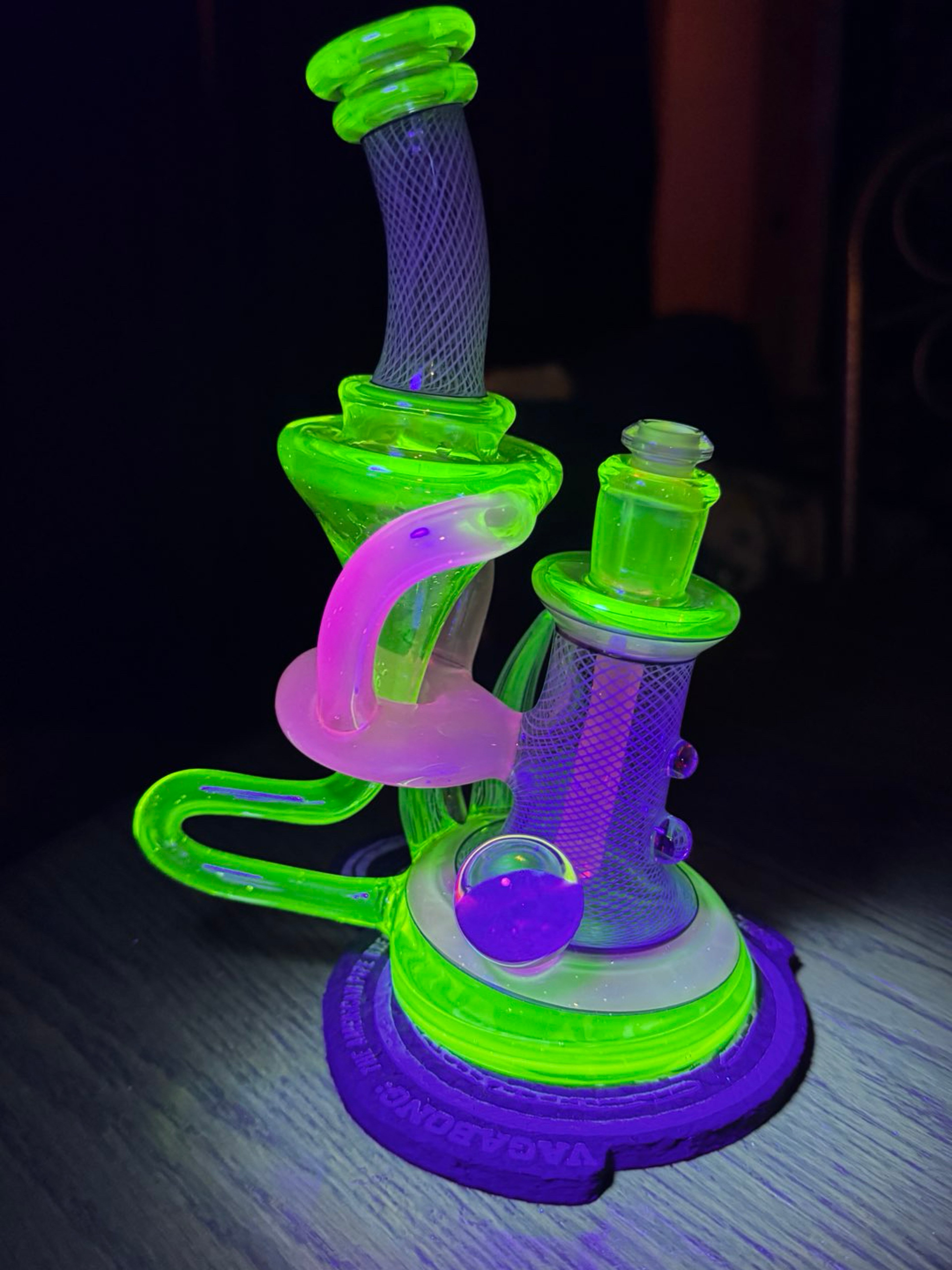 Preview pic of Crux glass illuminaticello UV rebubbler
