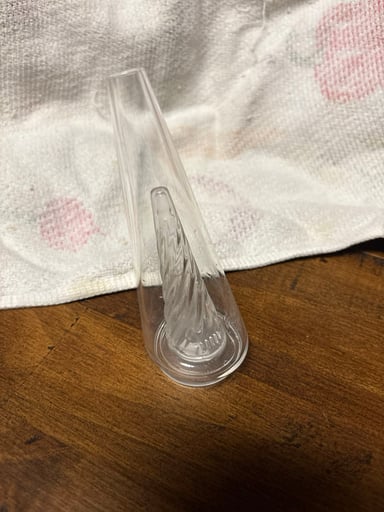 Preview pic of Puffco Peak Pro Stock Glass Attachment
