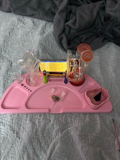 Preview pic of Blazy Susan Half Moon Rolling Try