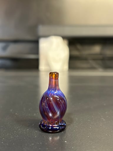 Preview pic of Amber purple bubble cap