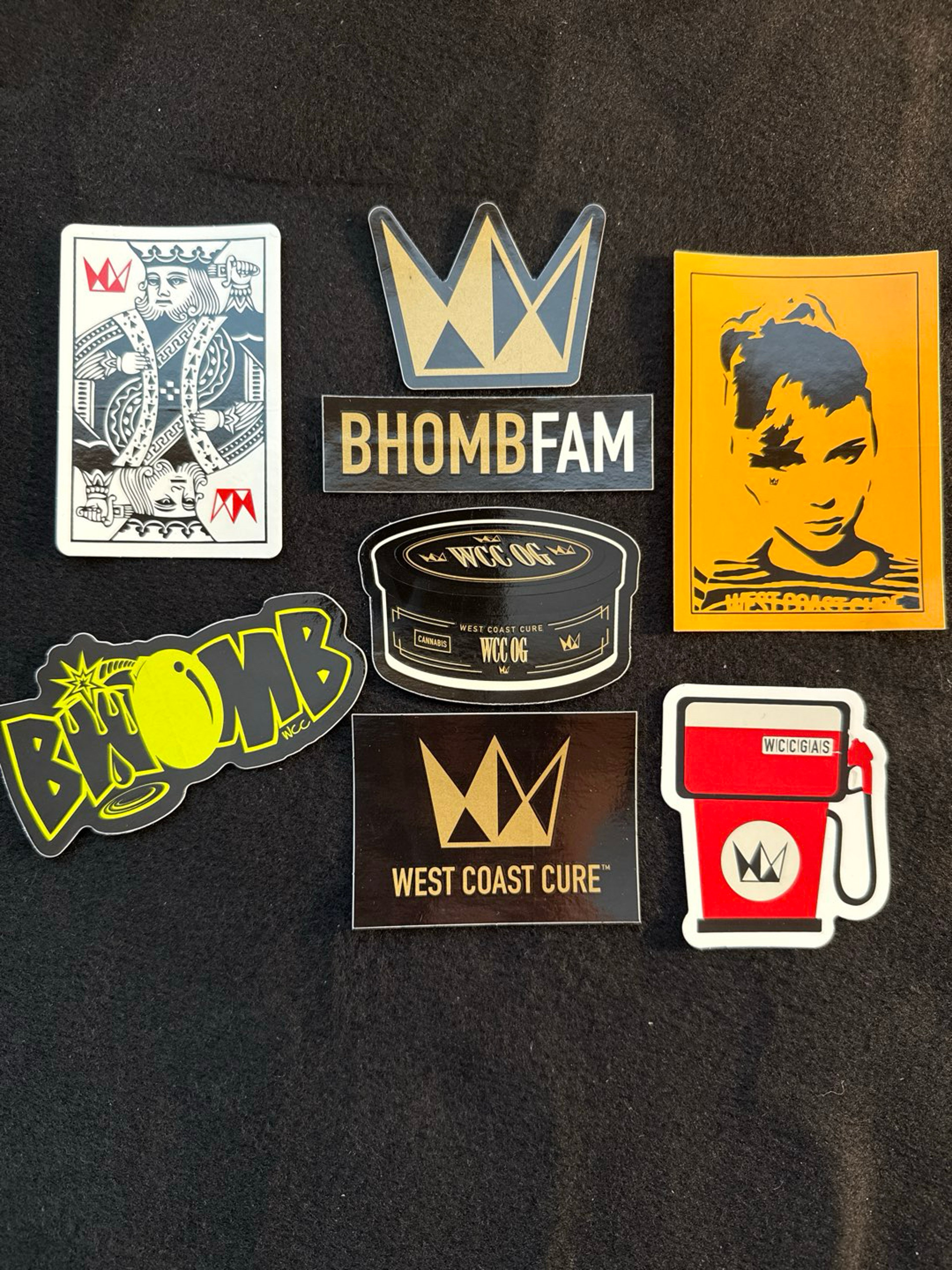 West Coast Cure sticker pack WCC image 0