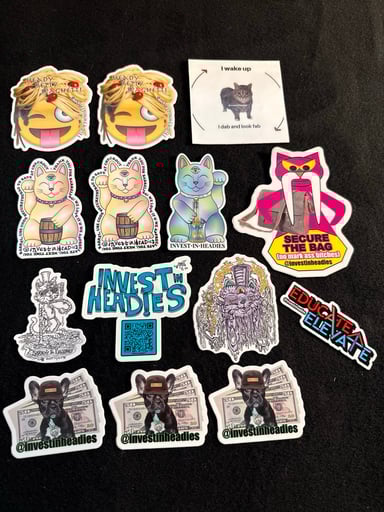 Preview pic of Invest in Headies sticker pack