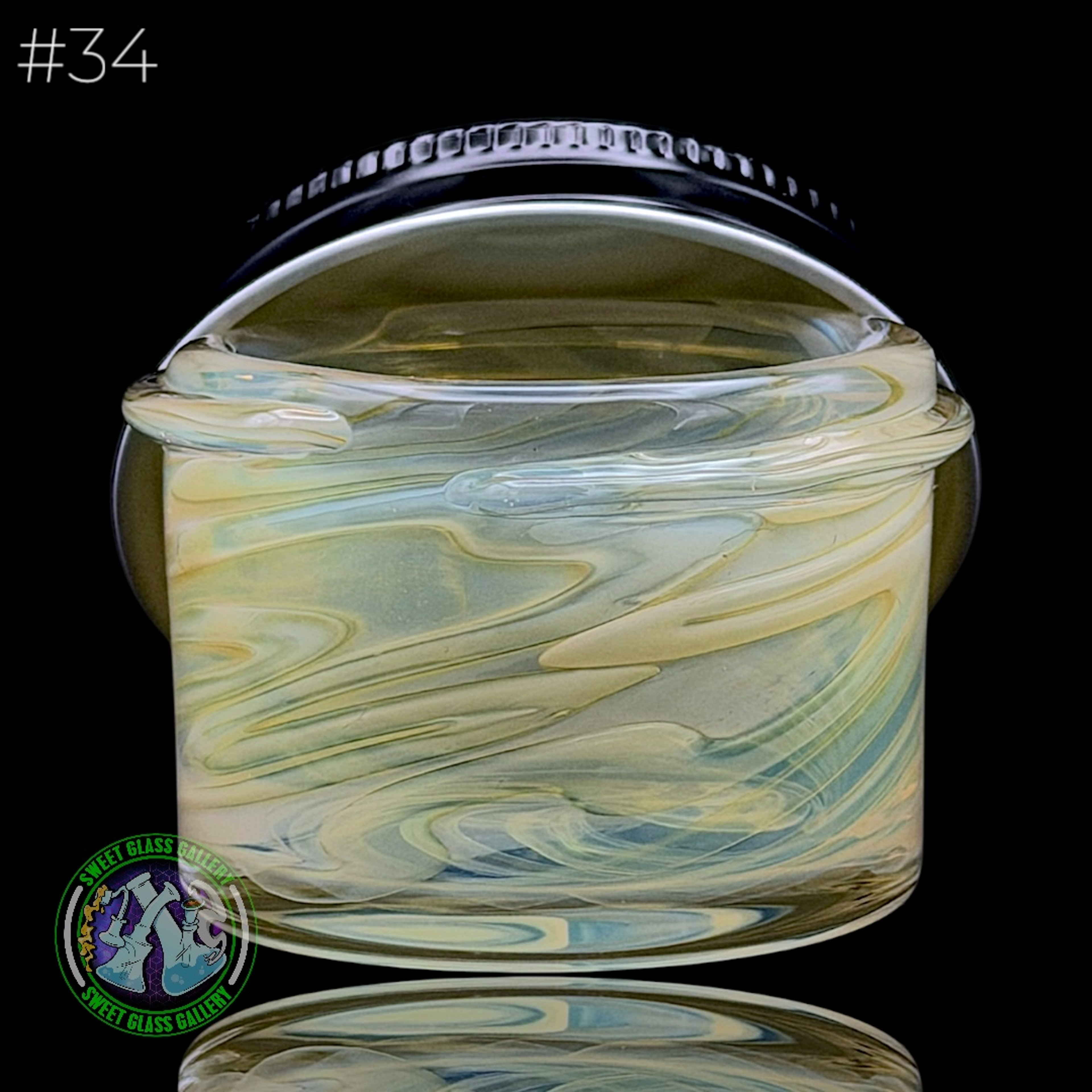 Ben’s Glass Art - Baller Jar #34 - XL Fume image 0
