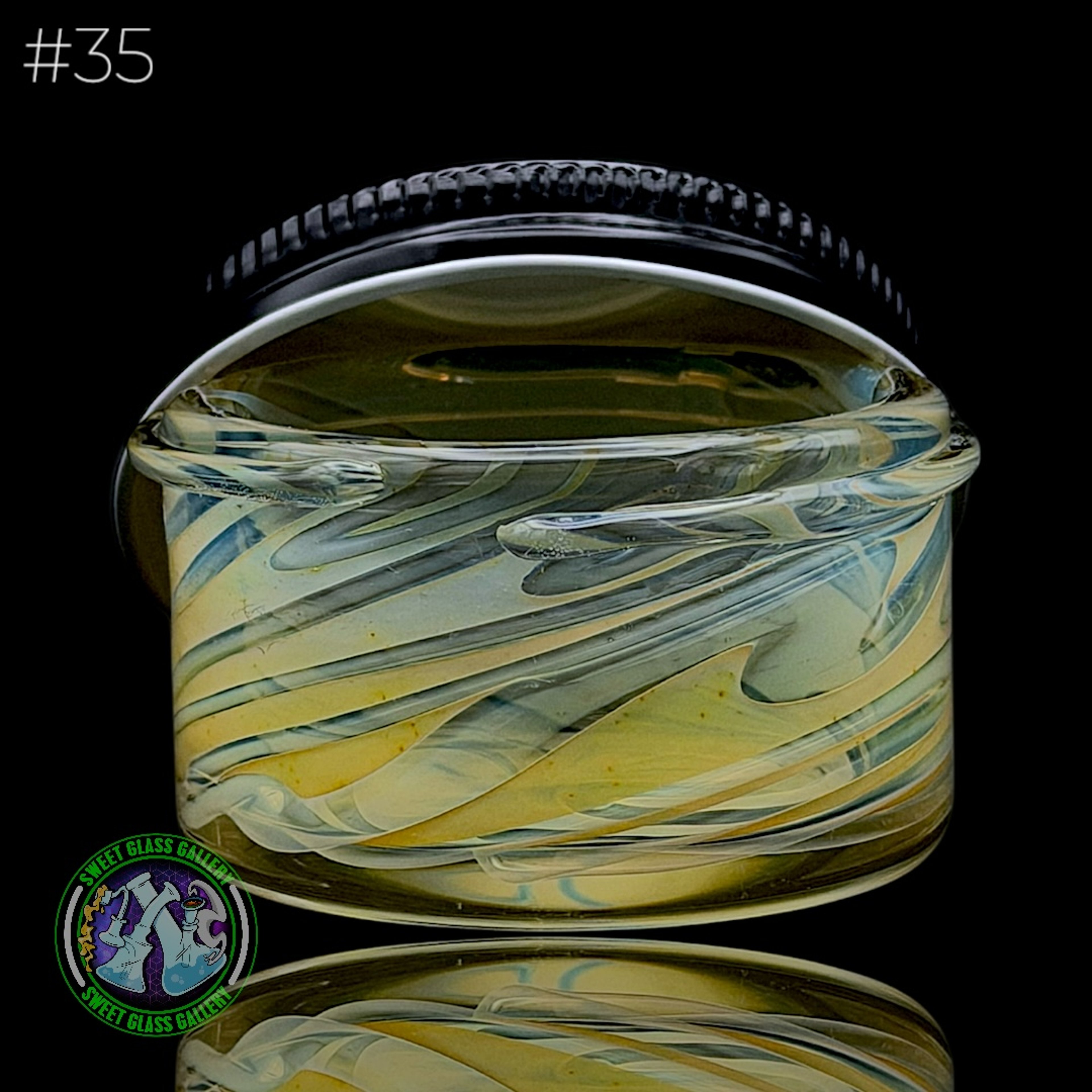 Ben’s Glass Art - Baller Jar #35 - XL Fume image 0