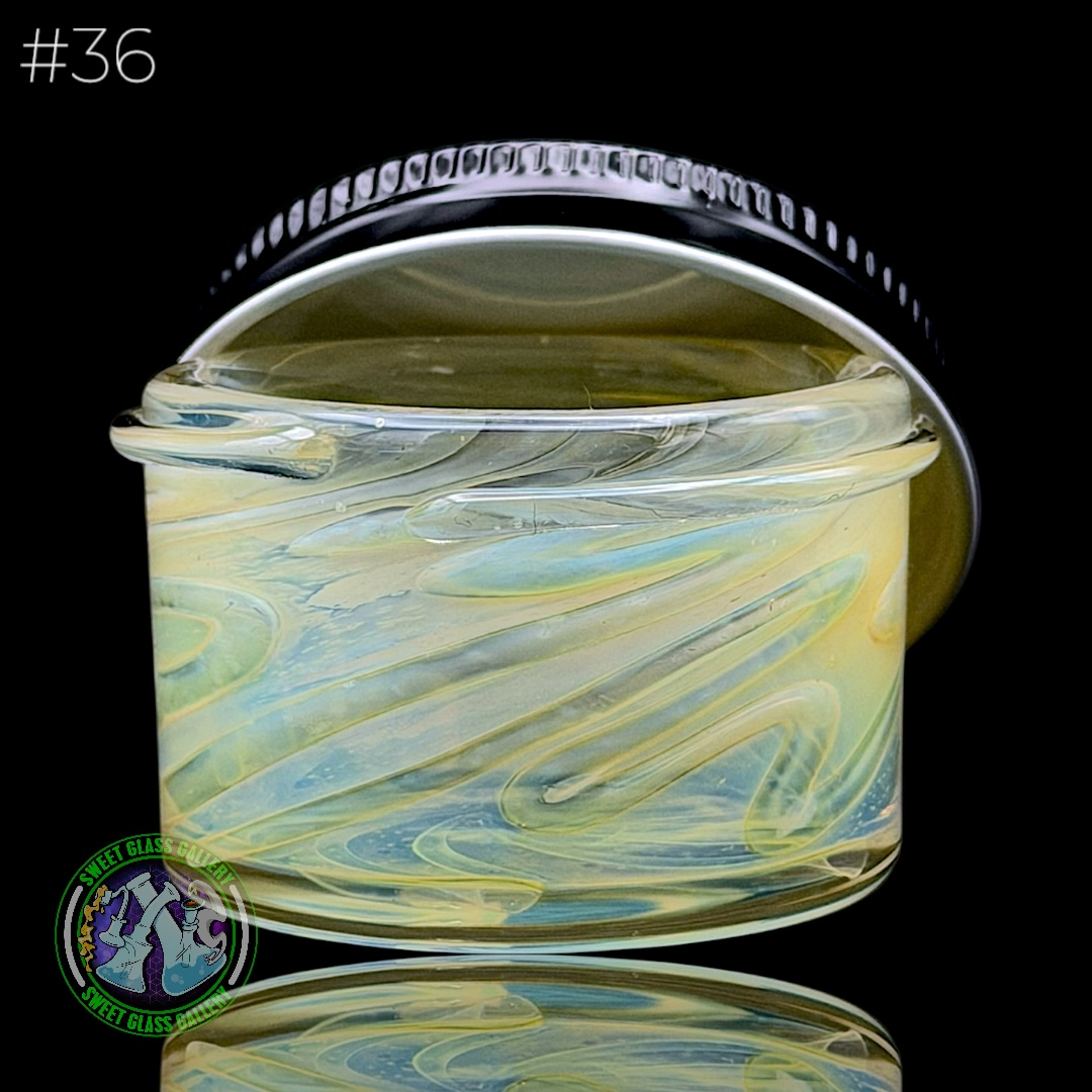 Ben’s Glass Art - Baller Jar #36 - XL Fume image 0