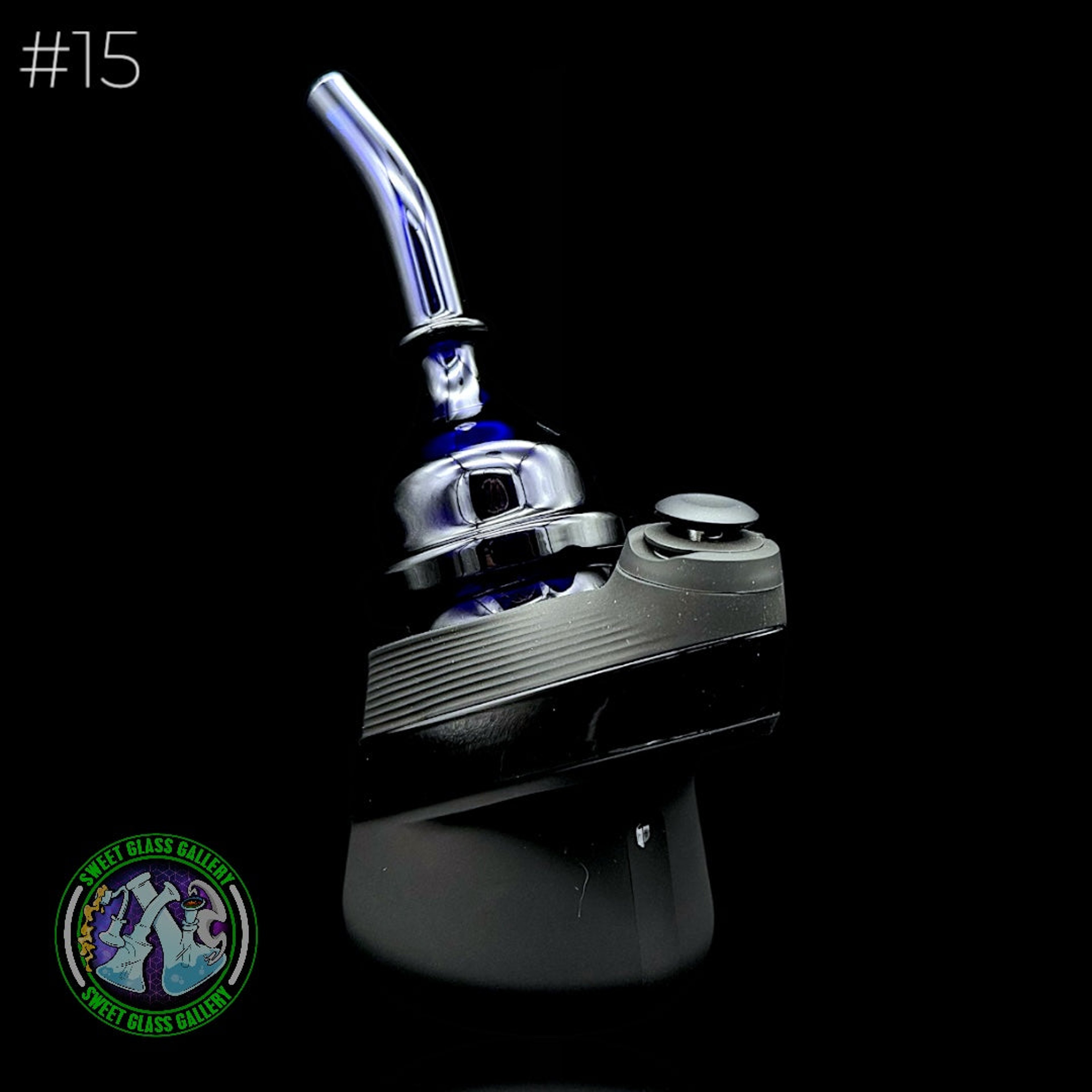 Preview pic of Zach Harrison - Puffco Peak Attachment #15 - Sipper Cobalt Blue (Dry)