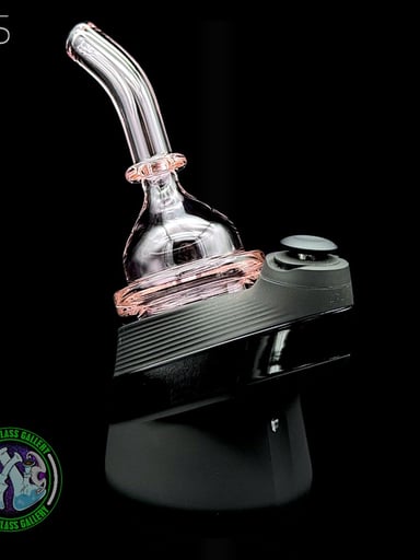 Preview pic of Zach Harrison - Puffco Peak Attachment #25 - Sipper Transparent Pink (Dry)