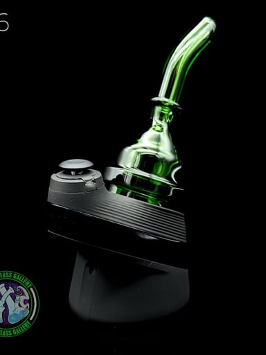 Preview pic of Zach Harrison - Puffco Peak Attachment #26 - Sipper Emerald Green (Dry)