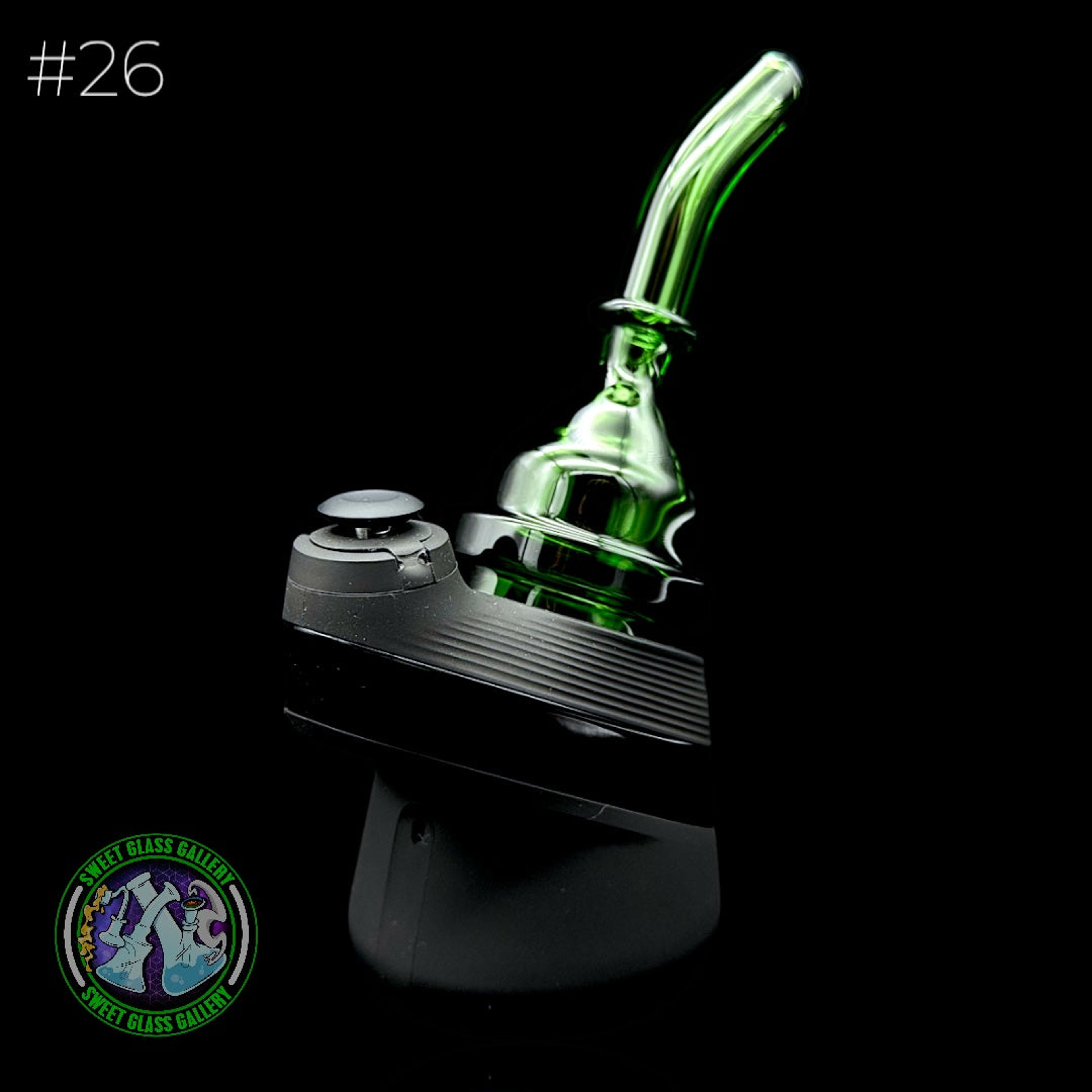 Preview pic of Zach Harrison - Puffco Peak Attachment #26 - Sipper Emerald Green (Dry)