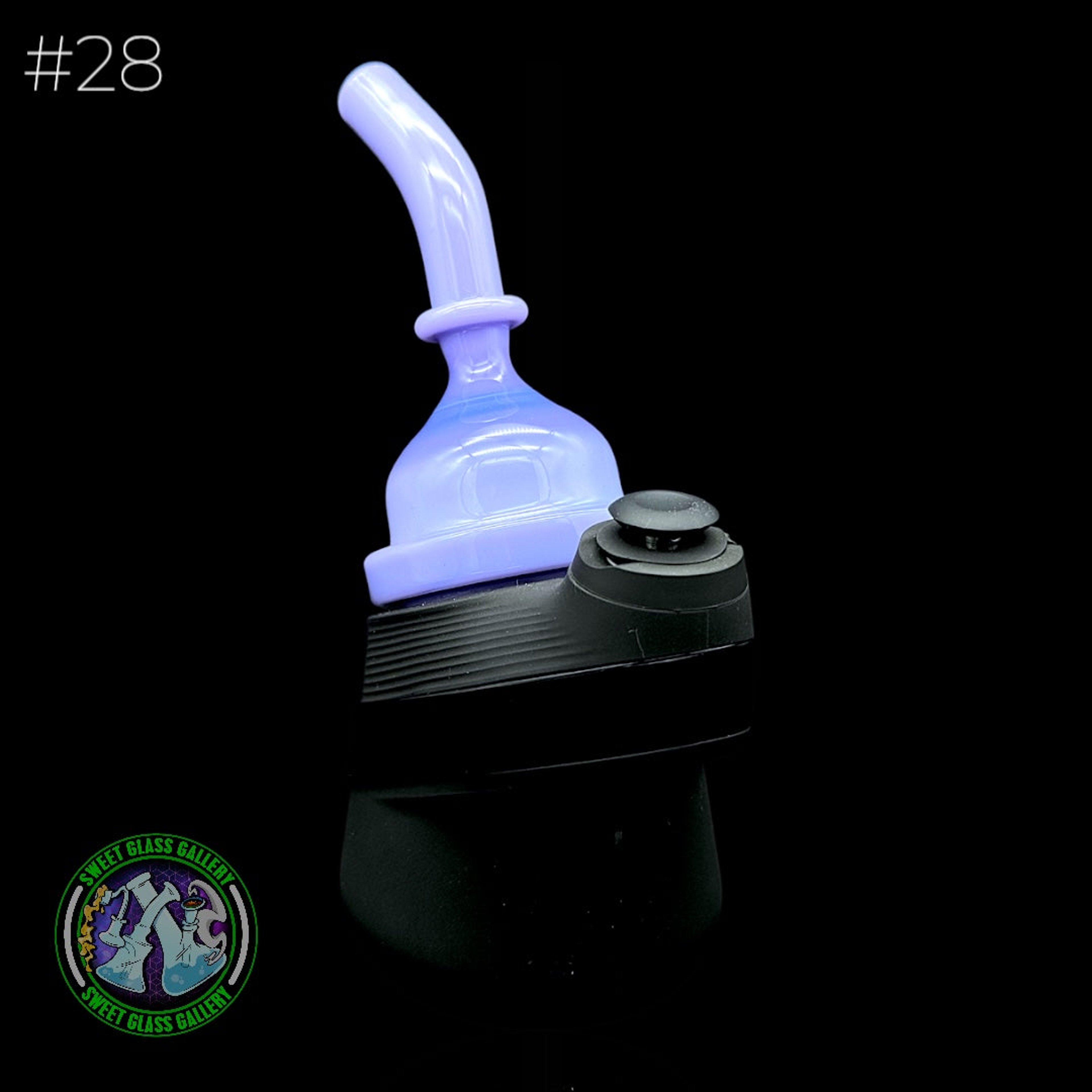 Preview pic of Zach Harrison - Puffco Peak Attachment #28 - Sipper Milky Violet (Dry)