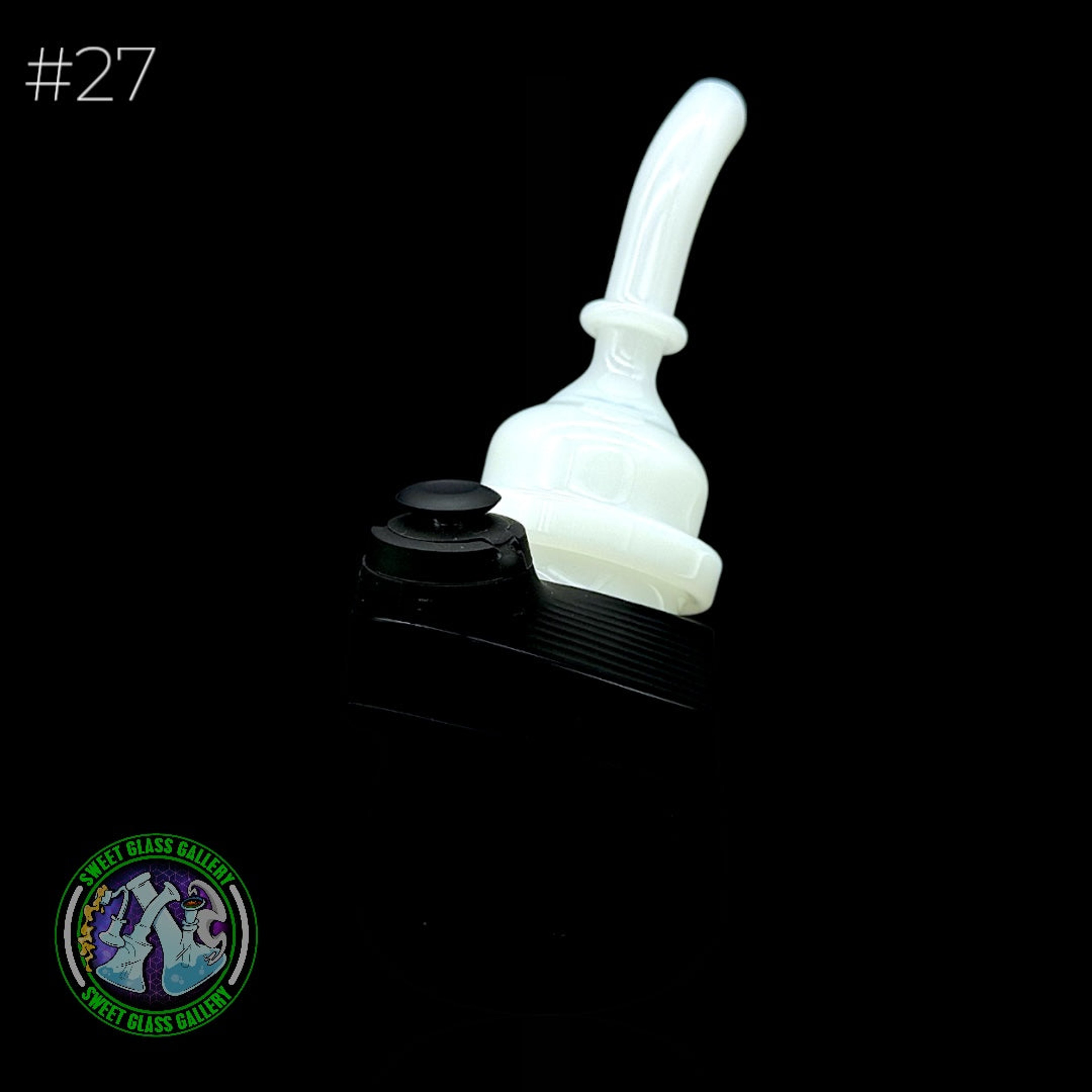 Preview pic of Zach Harrison - Puffco Peak Attachment #27 - Sipper Jade White (Dry)