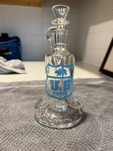 Preview pic of US Tubes 14mm Hybrid Bubbler