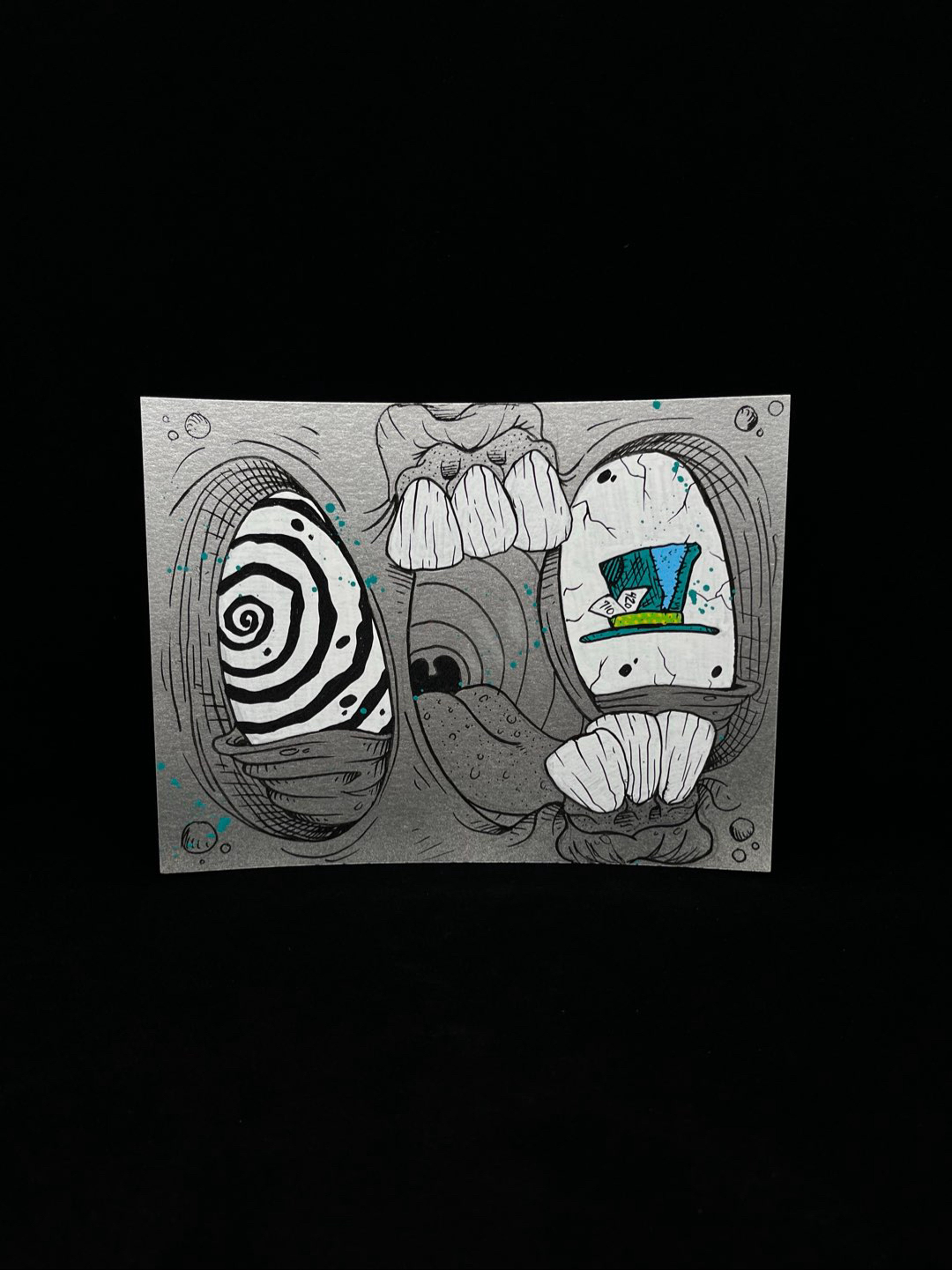 Mercury Madness 8” x 6” Original by Jay Sween image 0