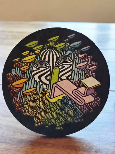 Preview pic of Original Gongster mood mat