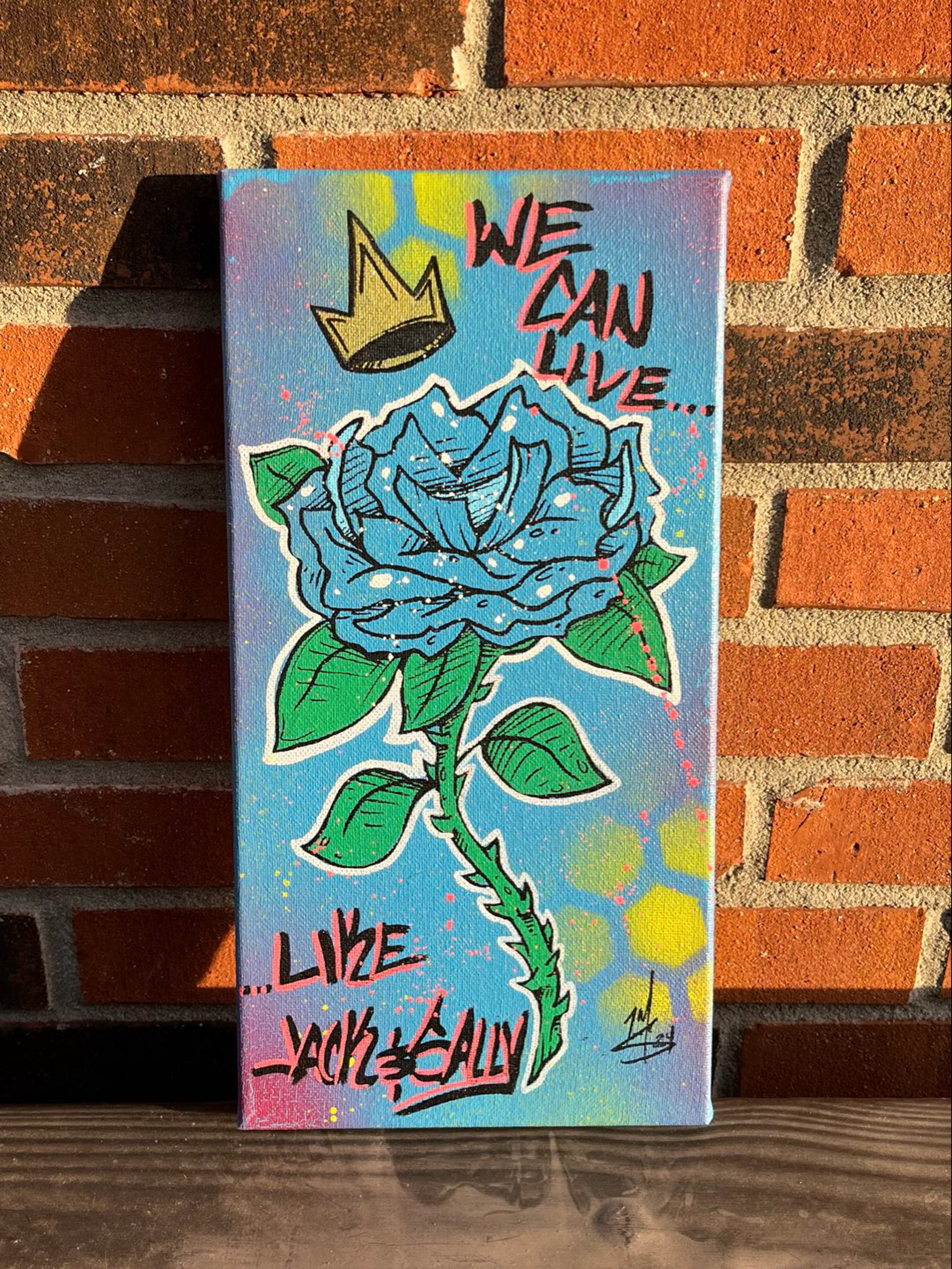 For the Love of… 7”x14” Original Canvas by Jay Sween image 0