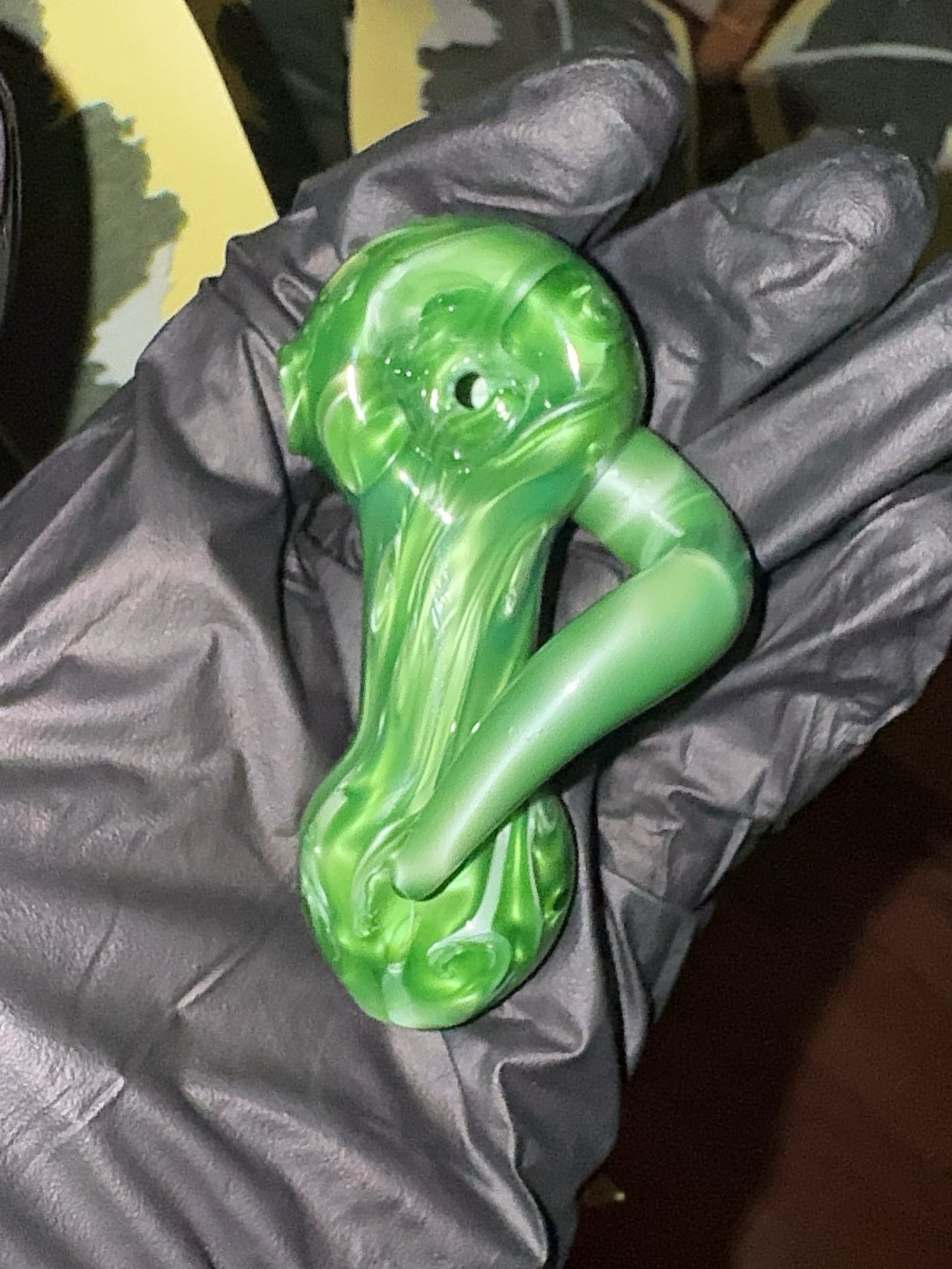 Chromium horn spoon image 0