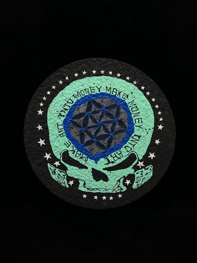 Preview pic of RARE Art Units 8” Round Mat by Project33 x Moodmatso