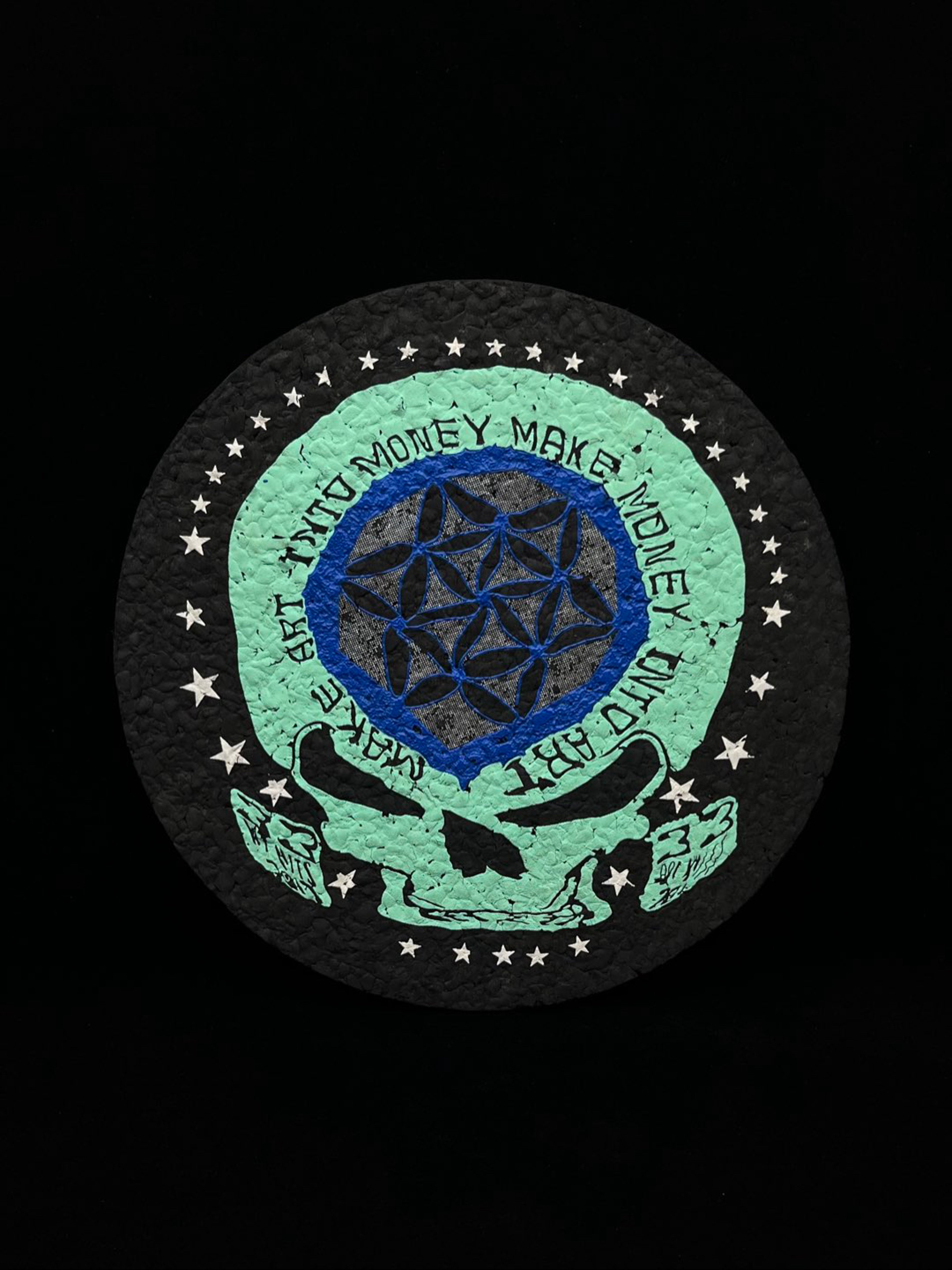 RARE Art Units 8” Round Mat by Project33 x Moodmatso image 0