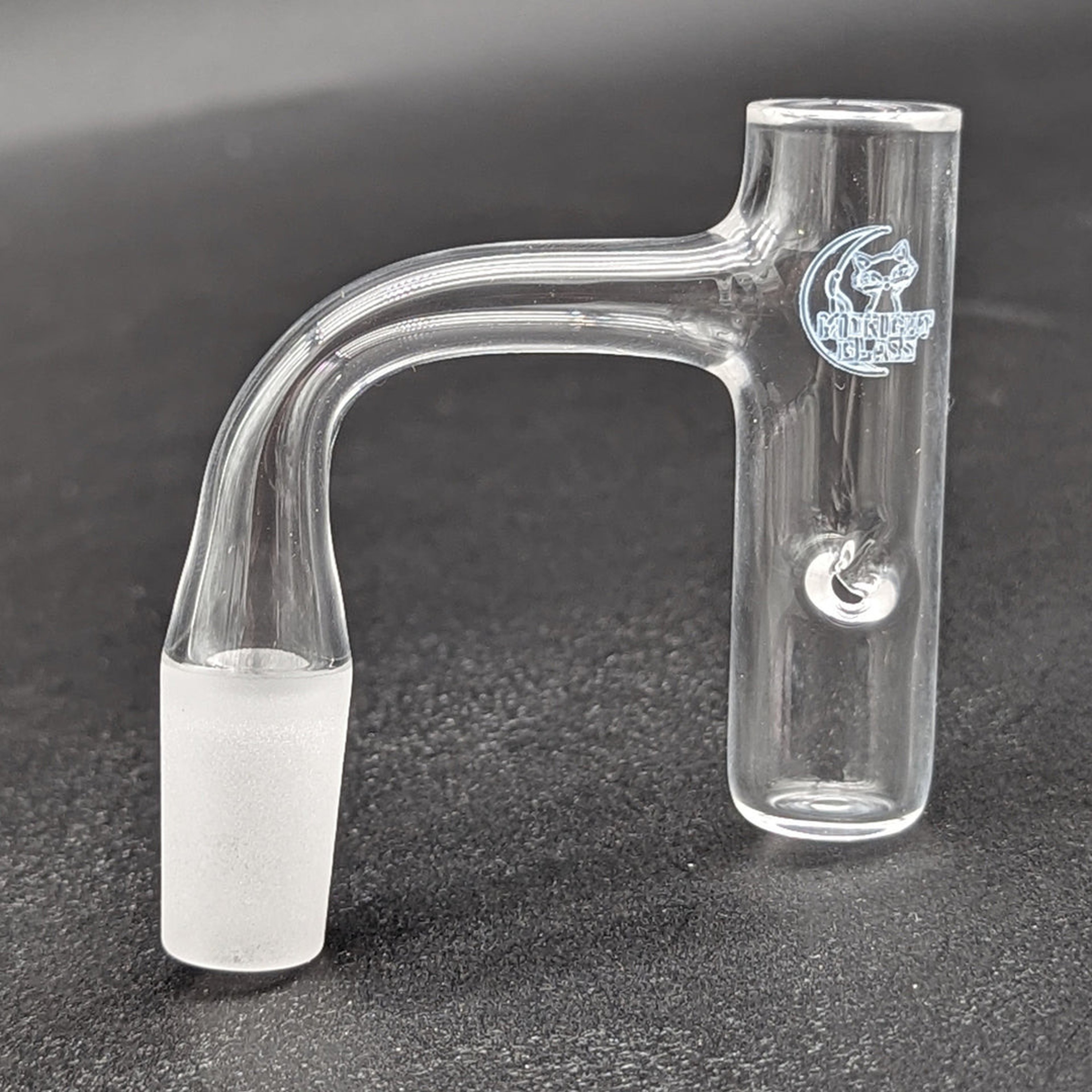 Midnight Glass Quartz Auto Spinner Deep Dish Banger 14mm image 0