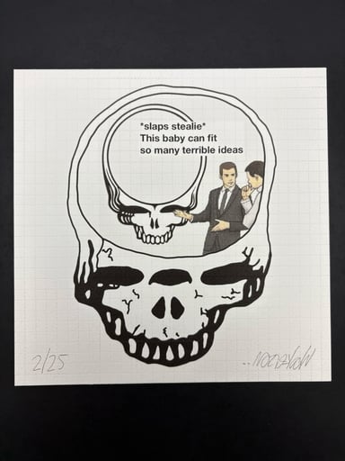 Preview pic of Wookerson SYF Meme Blotter Art