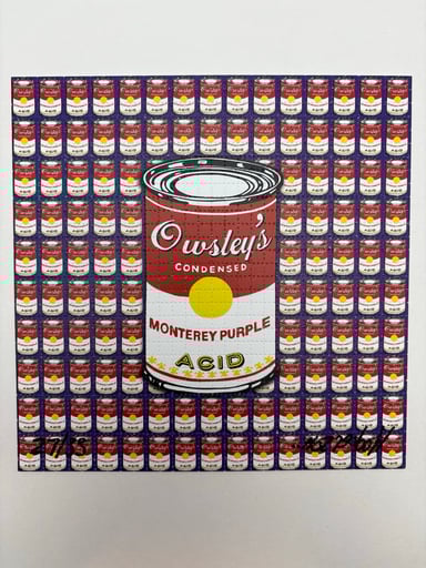 Preview pic of Wookerson Monterey Purple Blotter Art