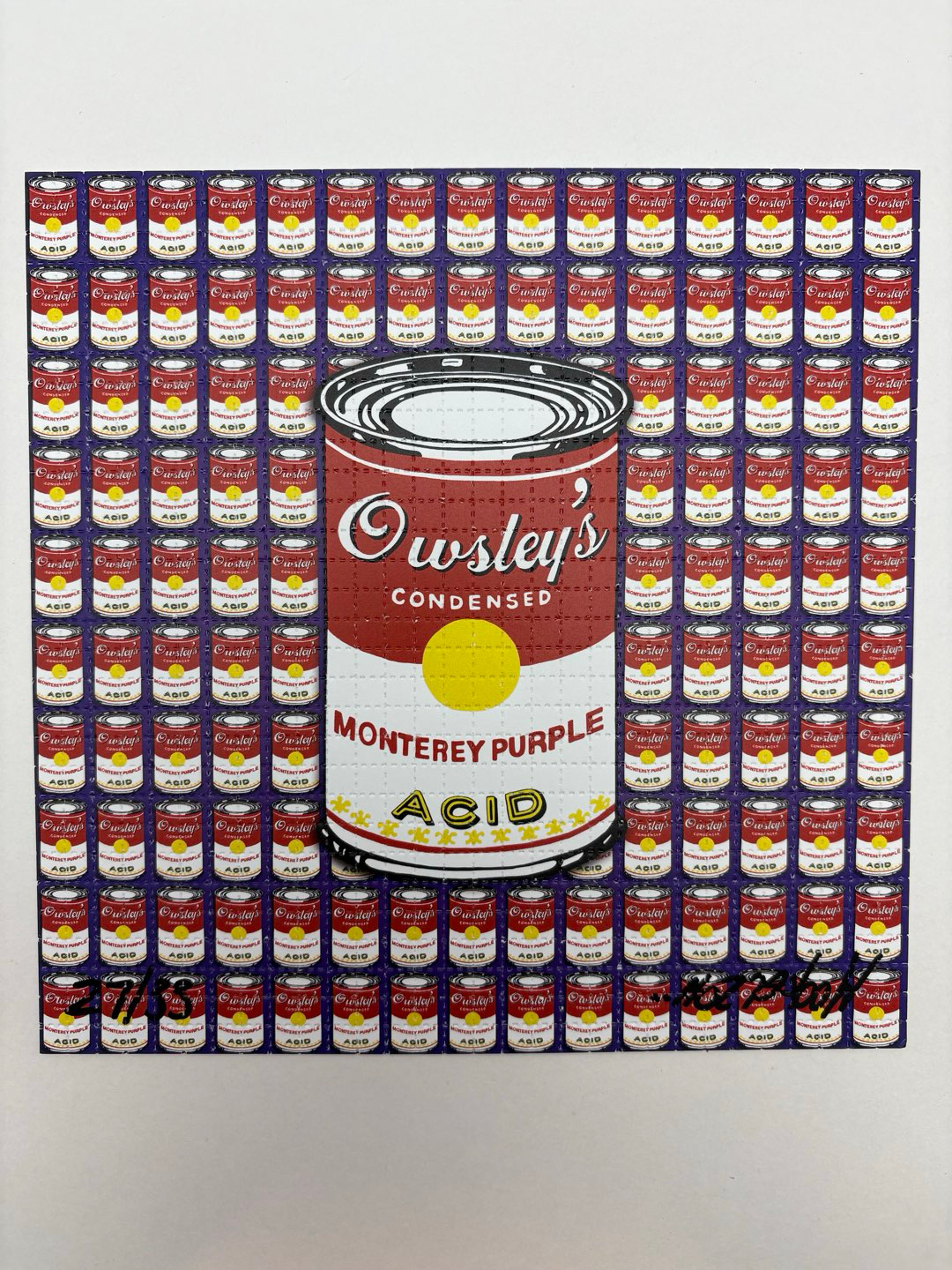 Preview pic of Wookerson Monterey Purple Blotter Art