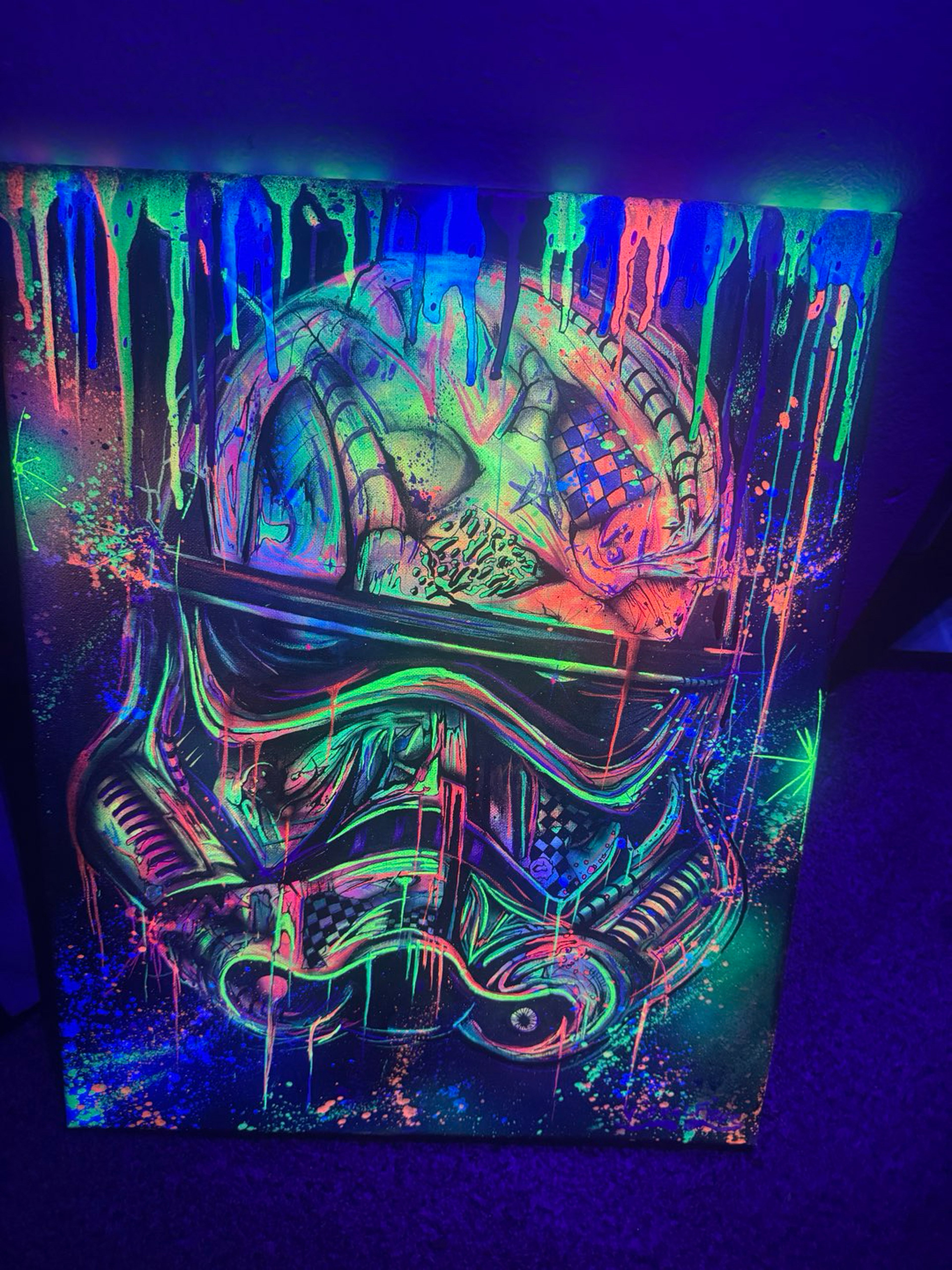 Storm trooper canvas original image 0