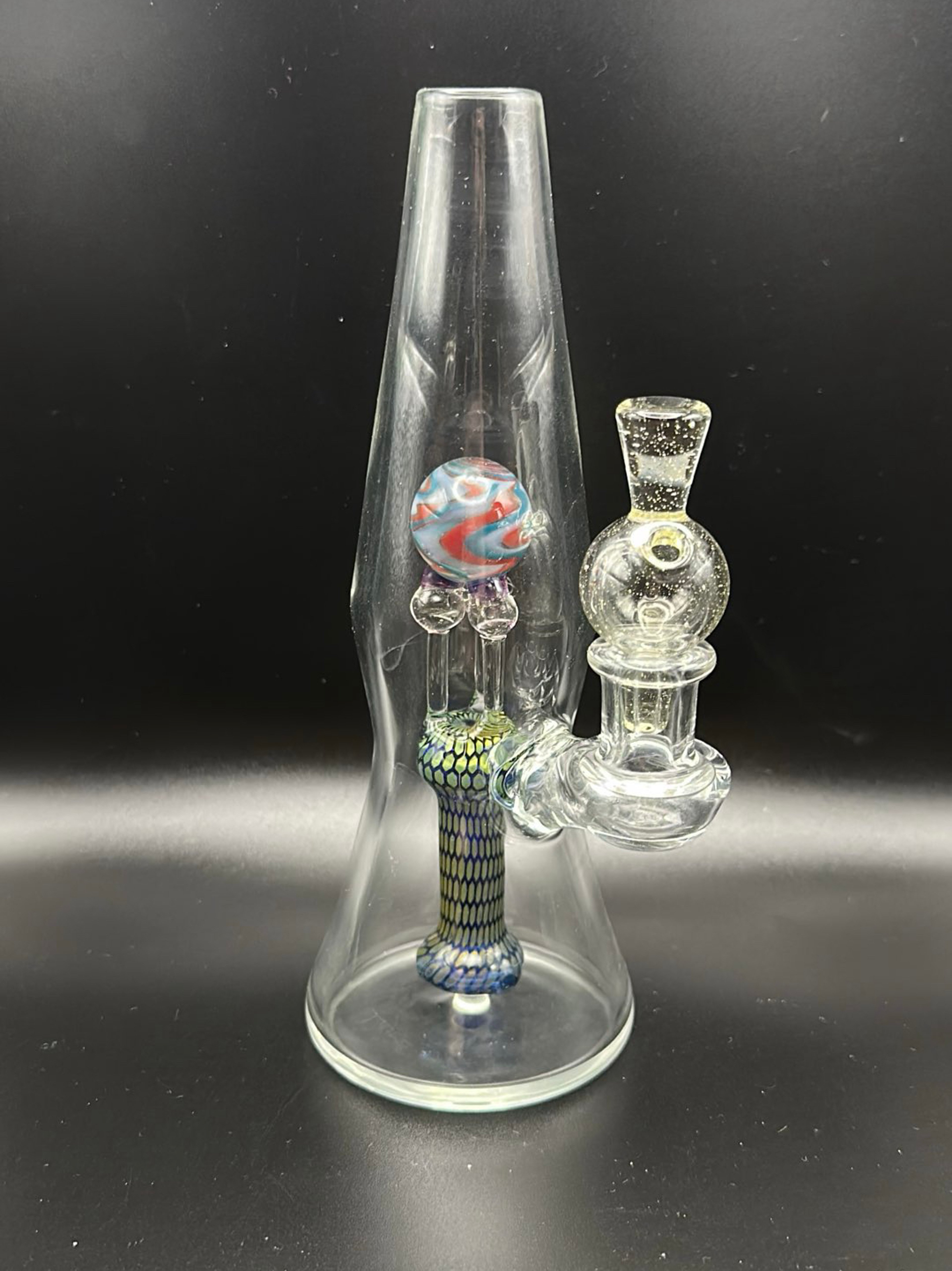 Preview pic of Guru Glass Lamp & Blob Glass Bubble Cap