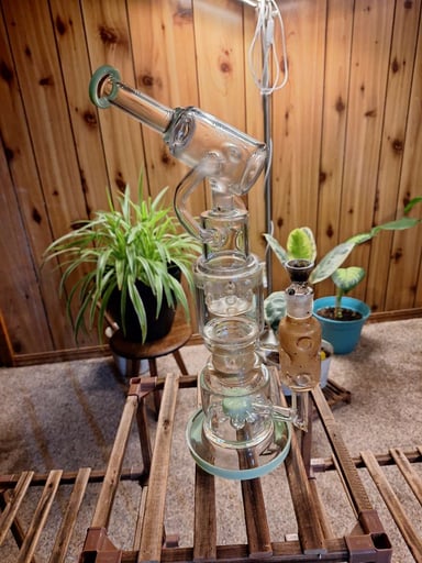 Preview pic of Double perculator bong! Big boy!