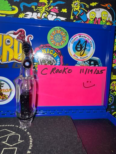 Preview pic of Custom Spillproof Pivot Top made by HMK Glass