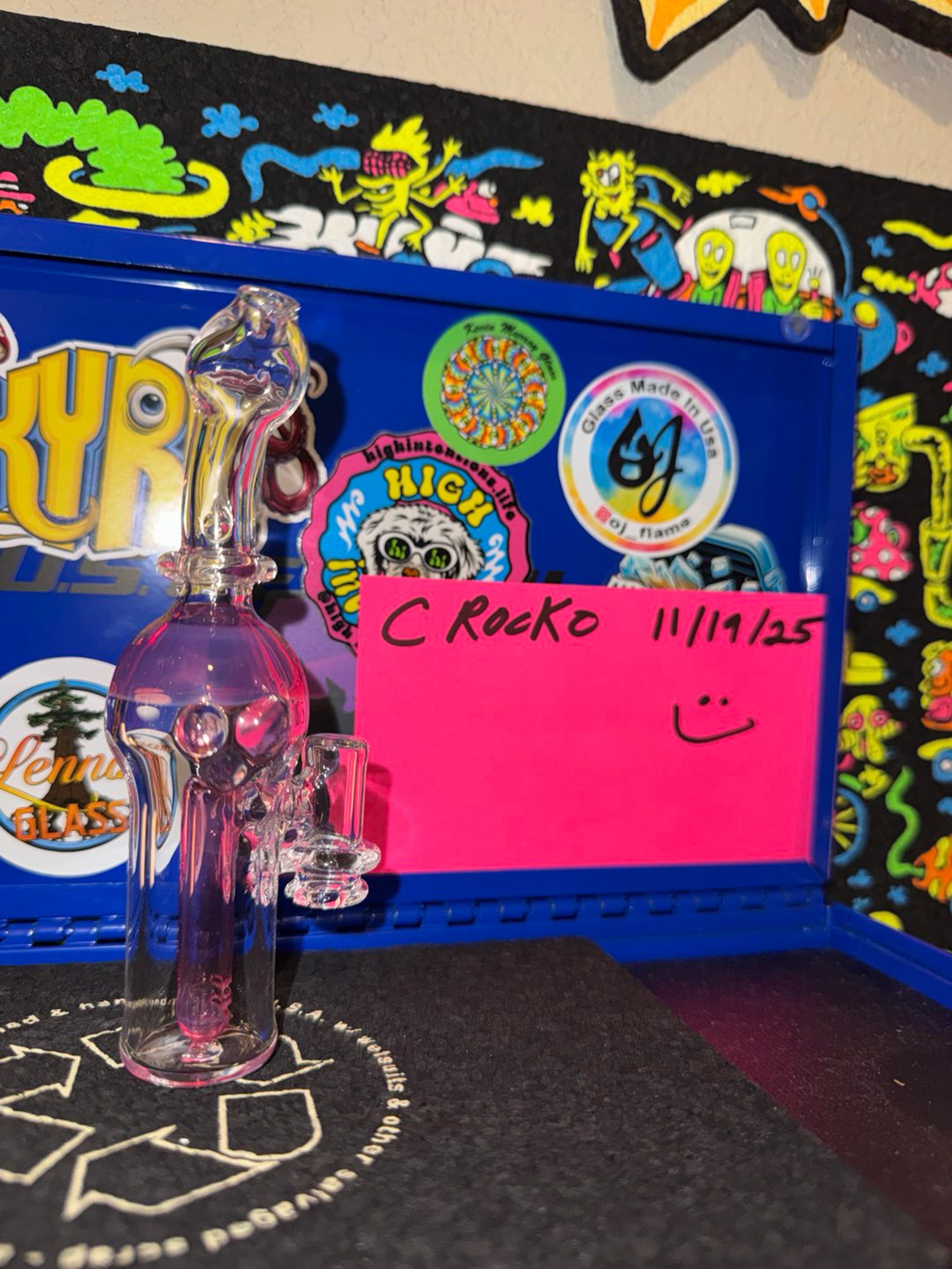 OJ Flame Karmaline Puffco Pivot Top image 0
