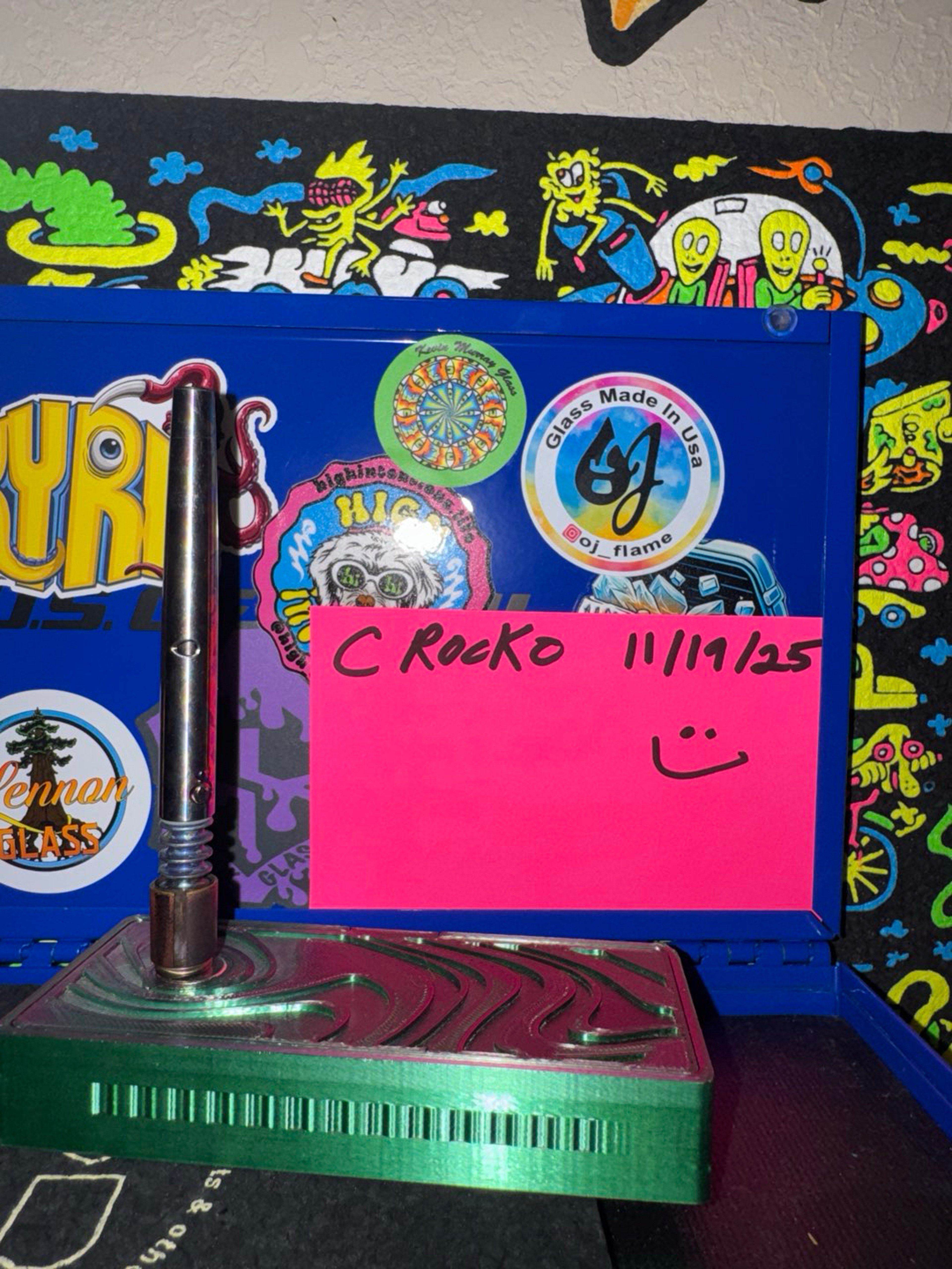 Preview pic of Simrell Vortex Titanium Dynavap in Galaxy Camo