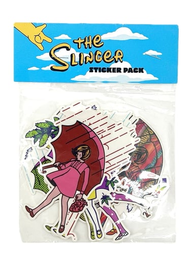 Preview pic of Slinger Apparel “The Slinger” Sticker Pack