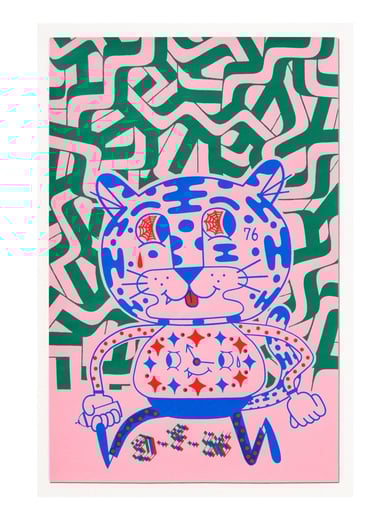 Preview pic of Isaac Tin Wei Lin "DFW Spray Cat Web" Print