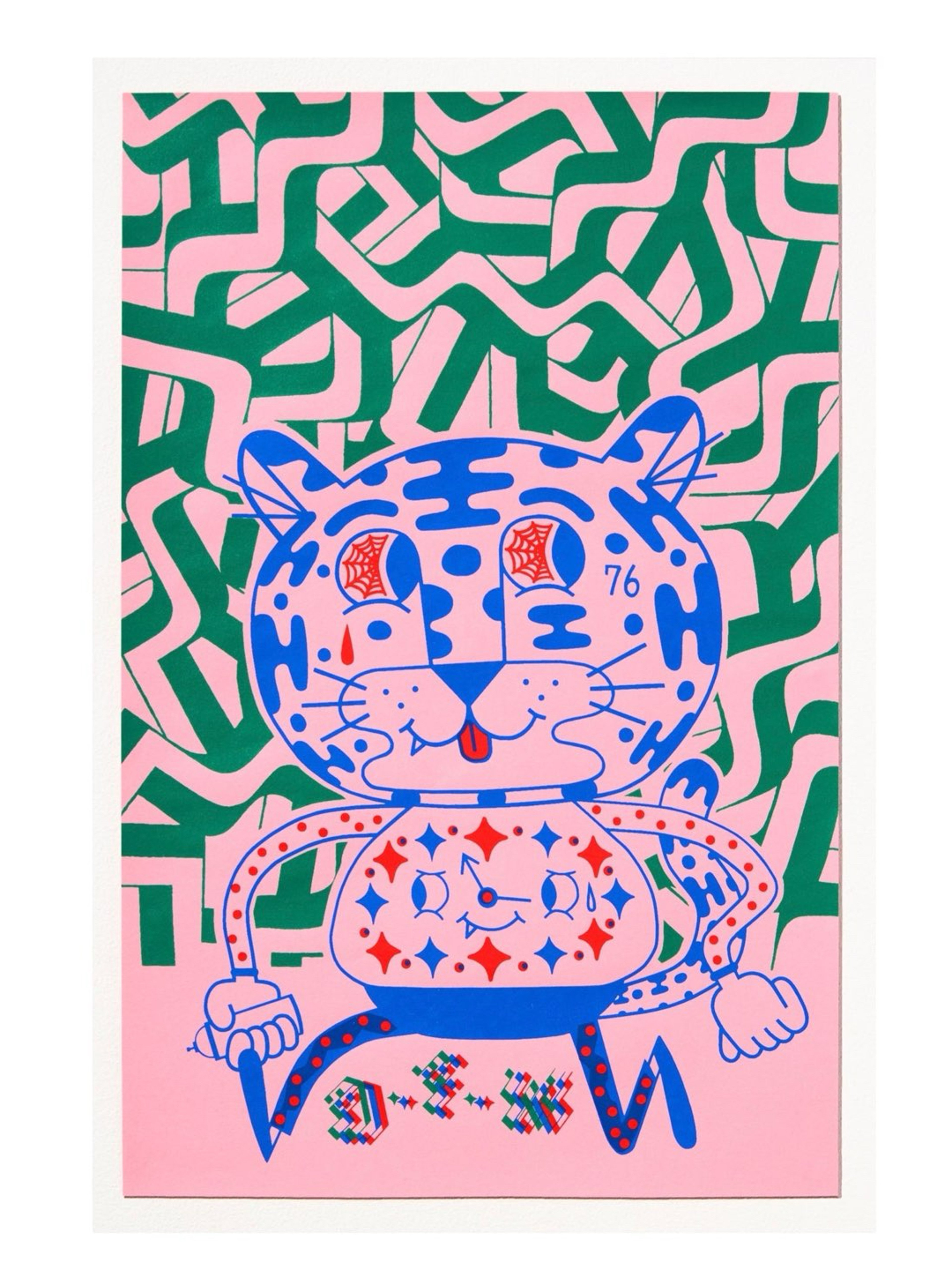 Preview pic of Isaac Tin Wei Lin "DFW Spray Cat Web" Print