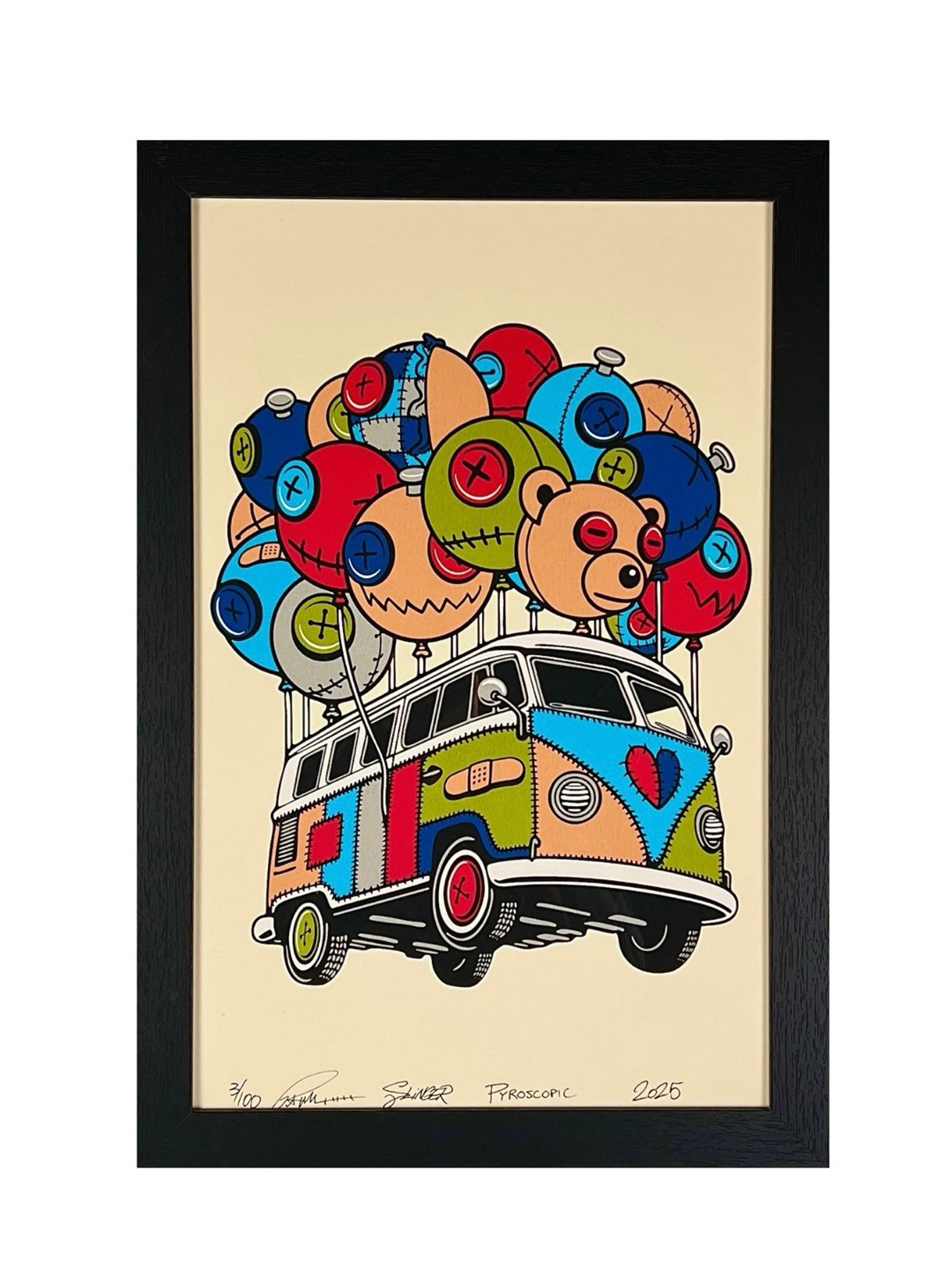 Parking Lot Collective “Muller Flying Bus” Print image 0