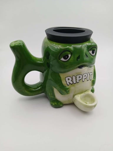 Preview pic of Frog Bowl Stash Jar
